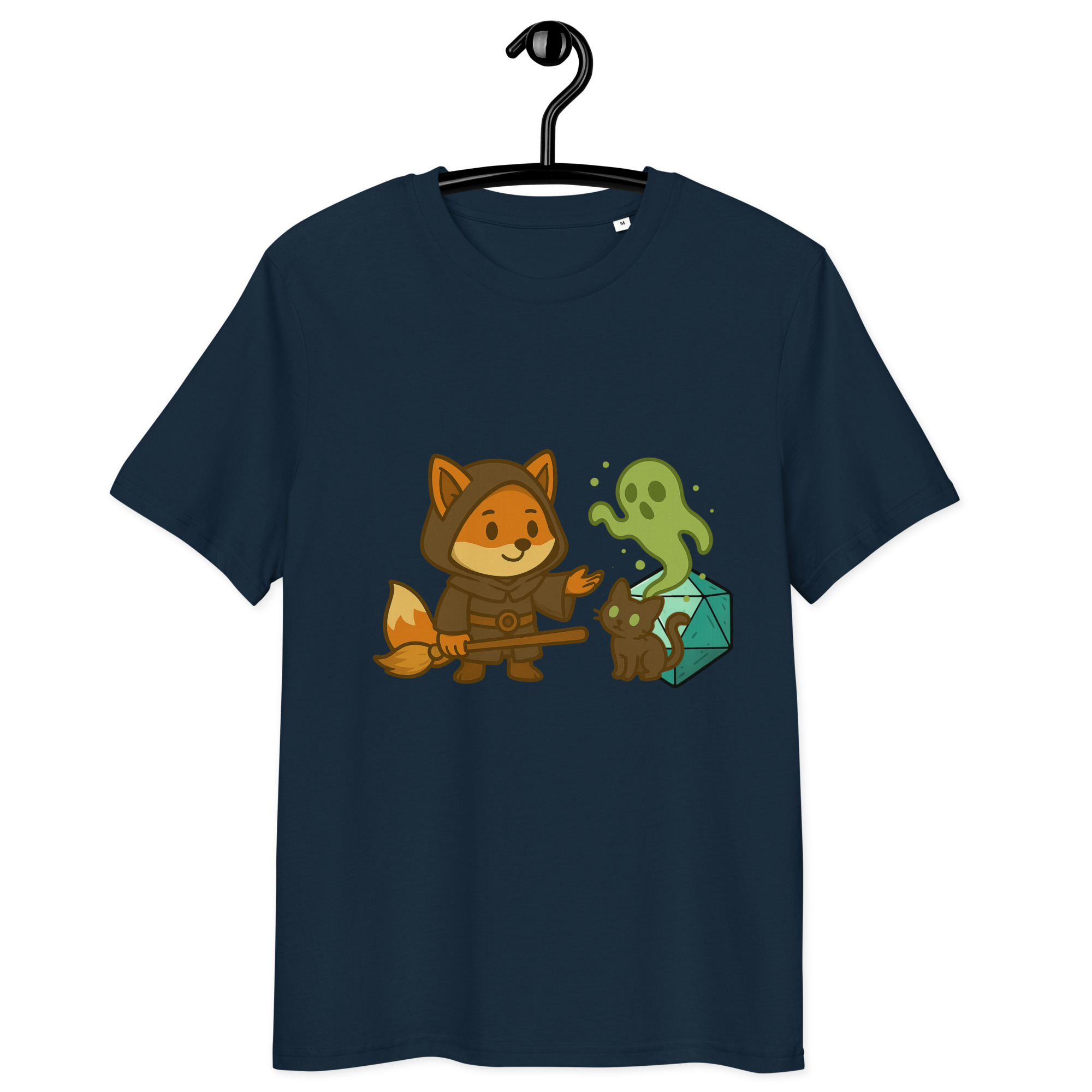 Dicefox Multiclass Talent - DTF-Unisex-Bio-Baumwoll-T-Shirt – Bild 4