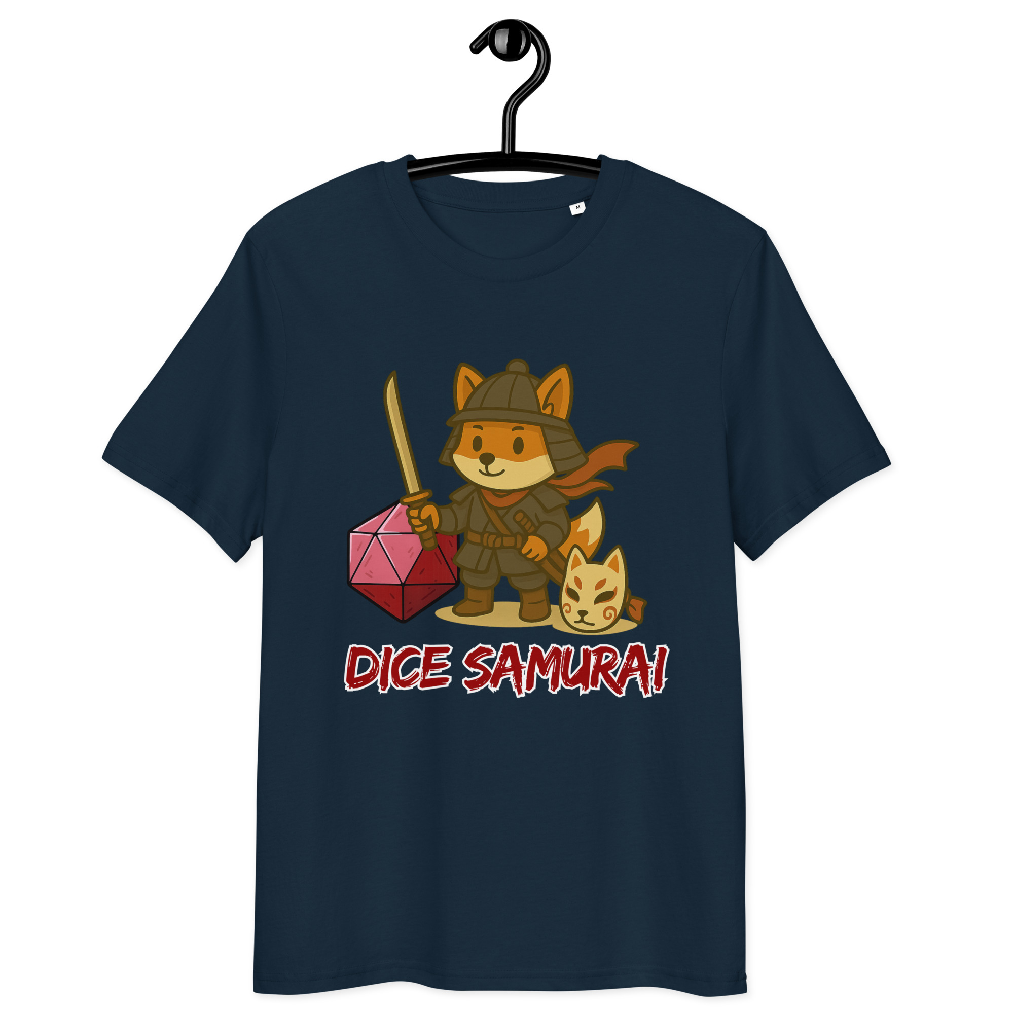 Dice Samurai - DTF-Unisex-Bio-Baumwoll-T-Shirt – Bild 4