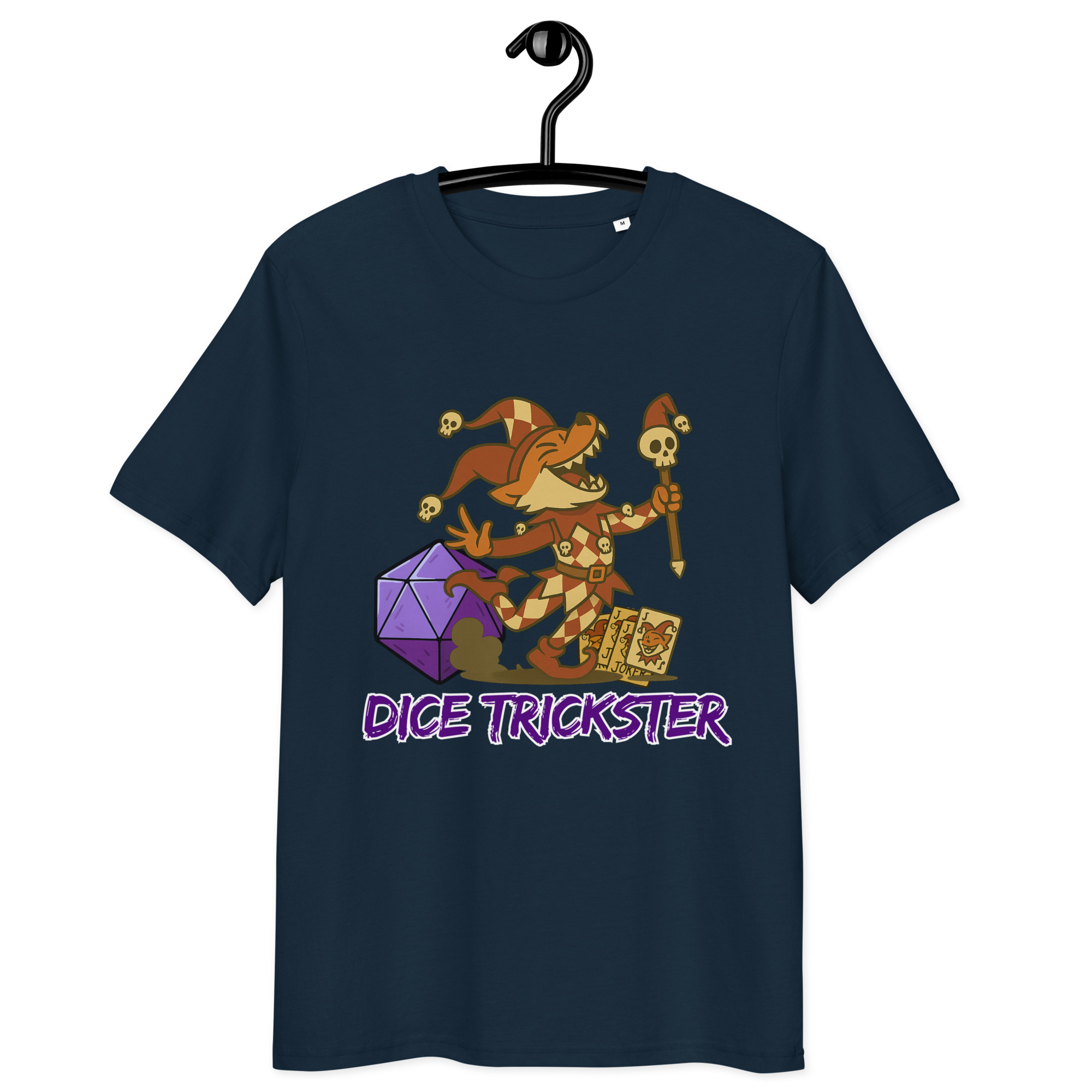 Dice Trickser - DTF-Unisex-Bio-Baumwoll-T-Shirt – Bild 4
