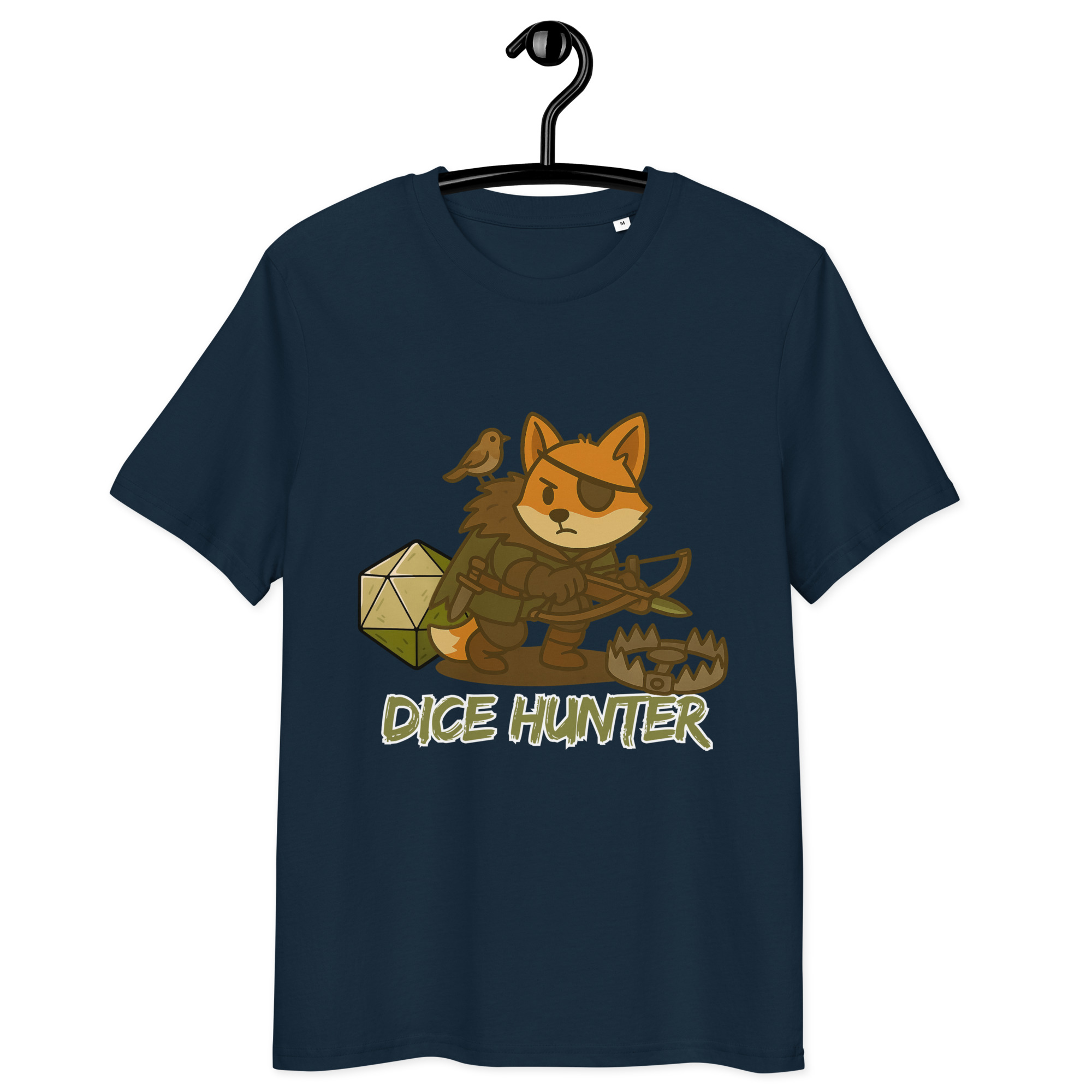 Dice Hunter - DTF-Unisex-Bio-Baumwoll-T-Shirt – Bild 4