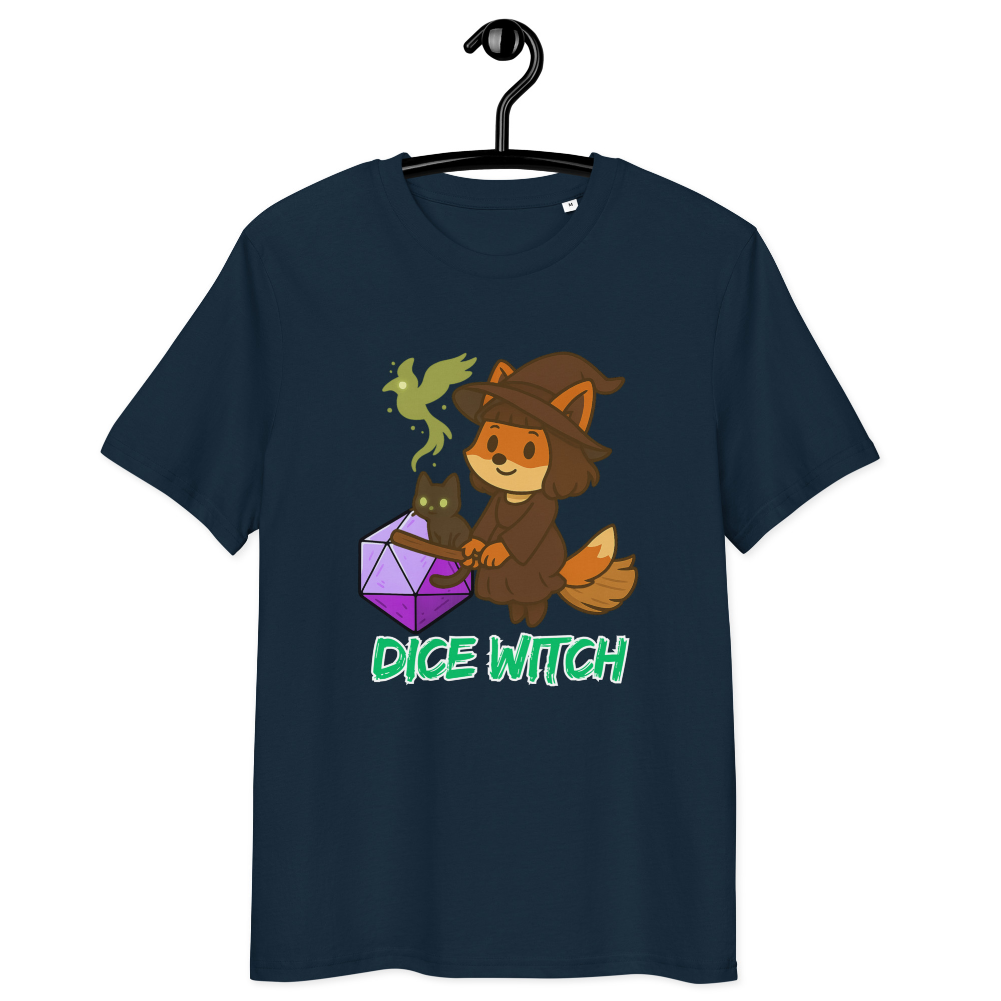Dice Witch - DTF-Unisex-Bio-Baumwoll-T-Shirt – Bild 4