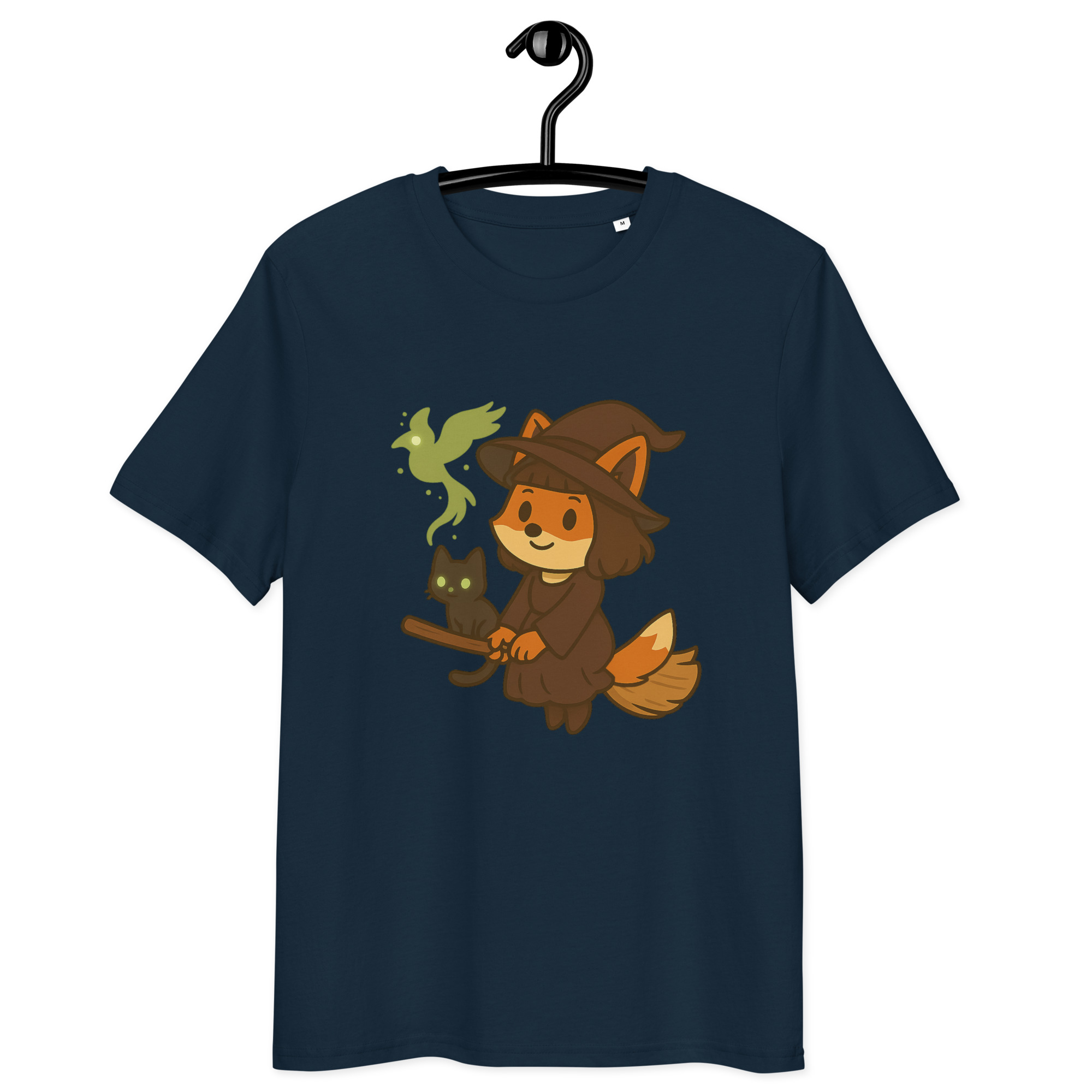 Fox Witch - DTF-Unisex-Bio-Baumwoll-T-Shirt – Bild 4
