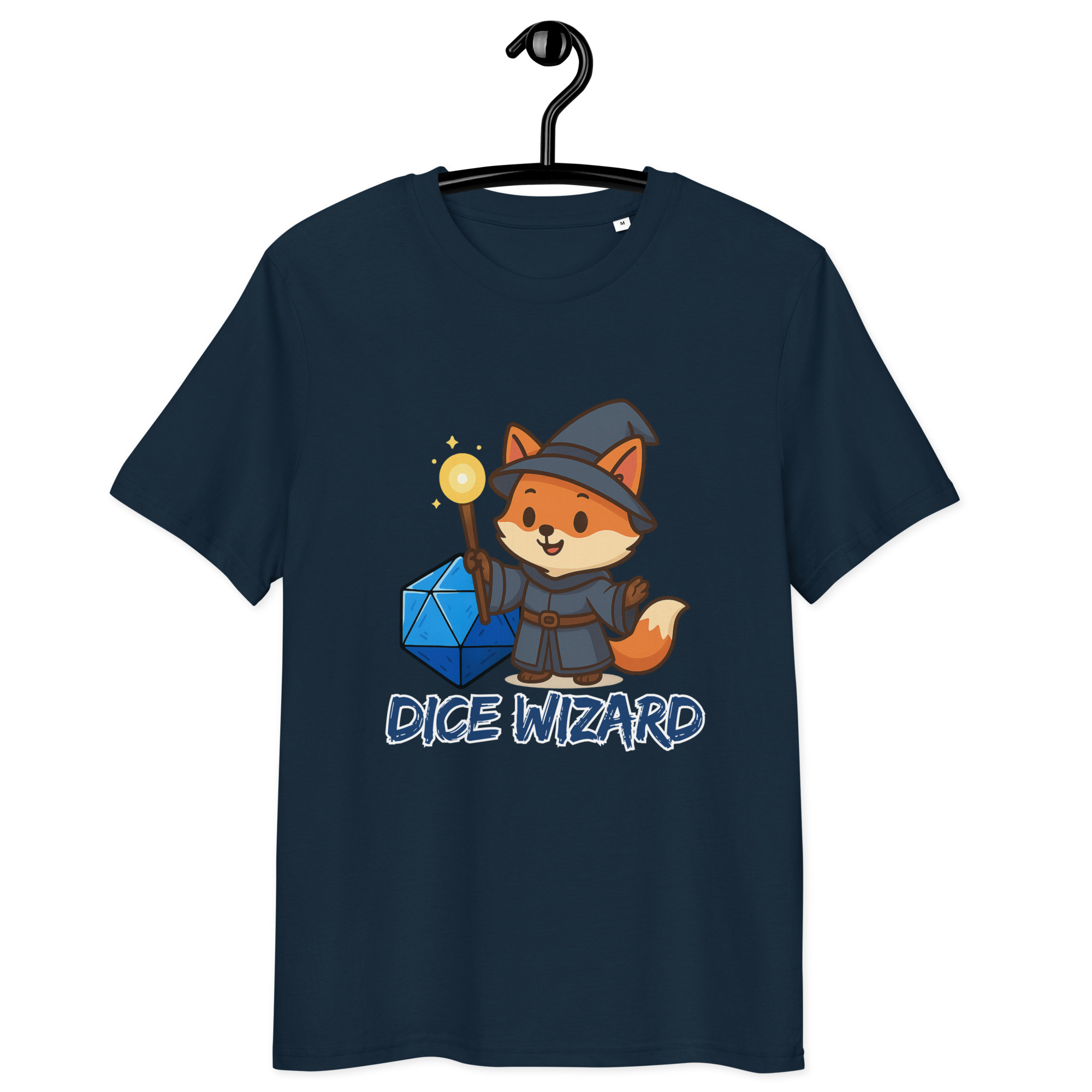 Dice Wizard - DTF-Unisex-Bio-Baumwoll-T-Shirt – Bild 4