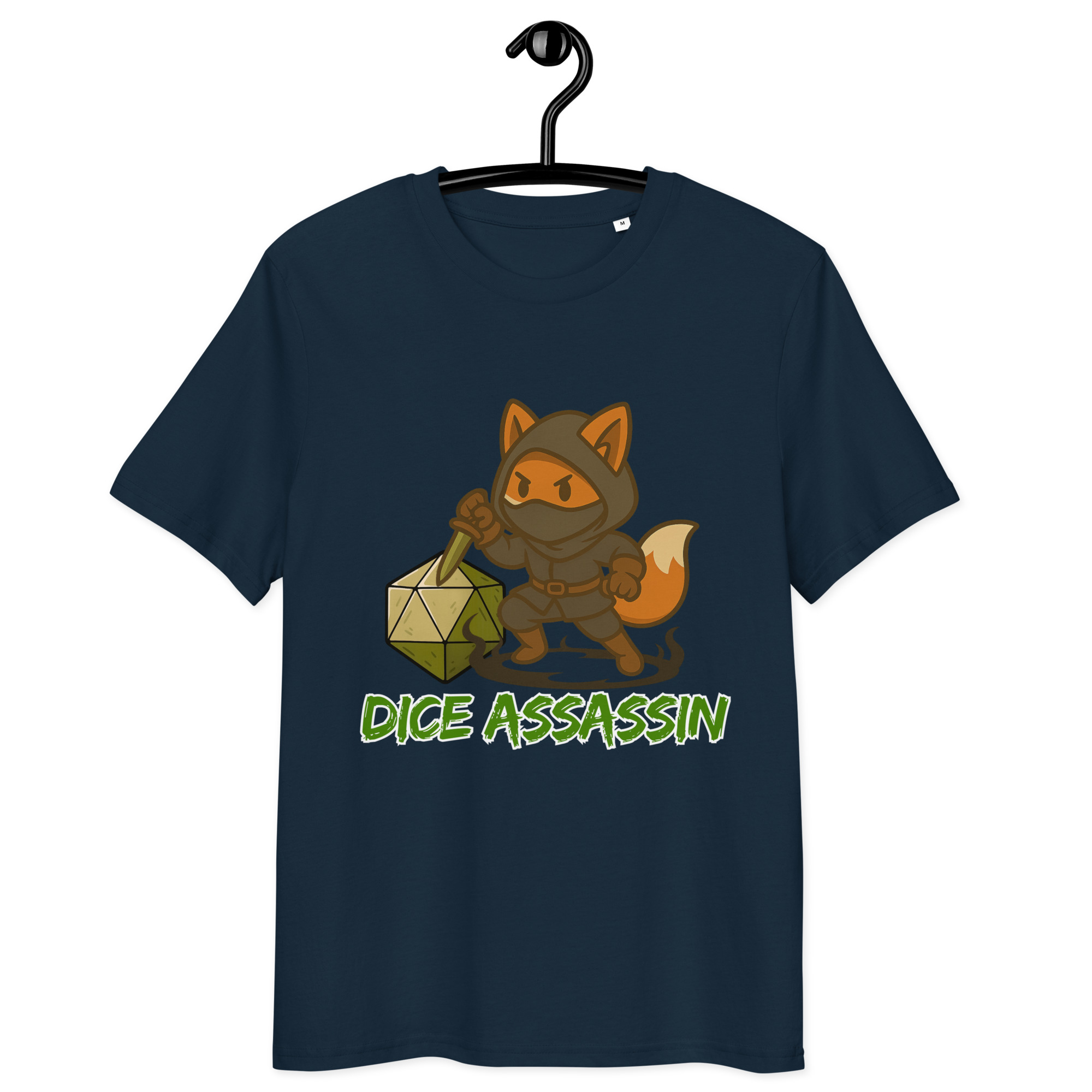 Dice Assassin - DTF-Unisex-Bio-Baumwoll-T-Shirt – Bild 4