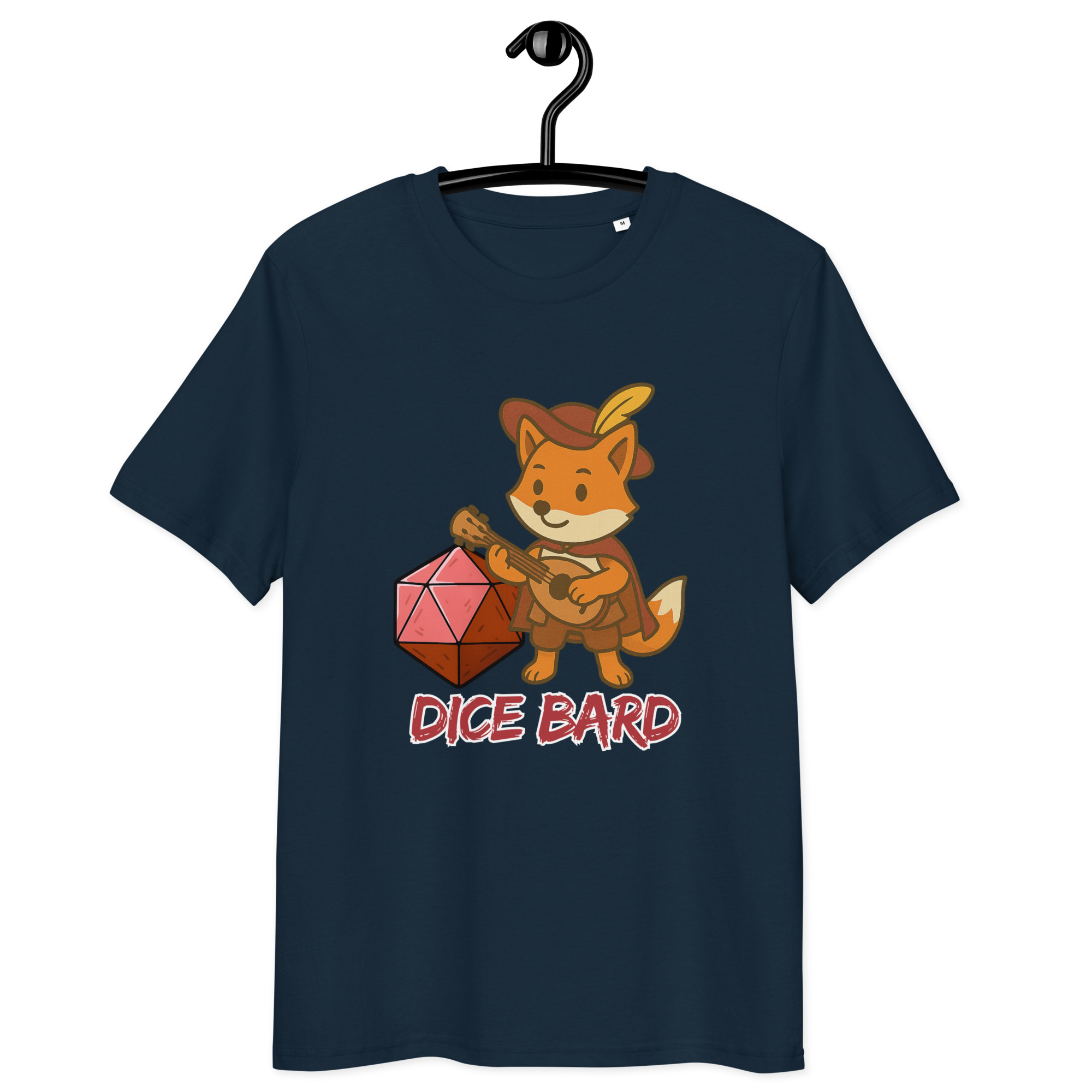 Dice Bard - DTF-Unisex-Bio-Baumwoll-T-Shirt – Bild 4