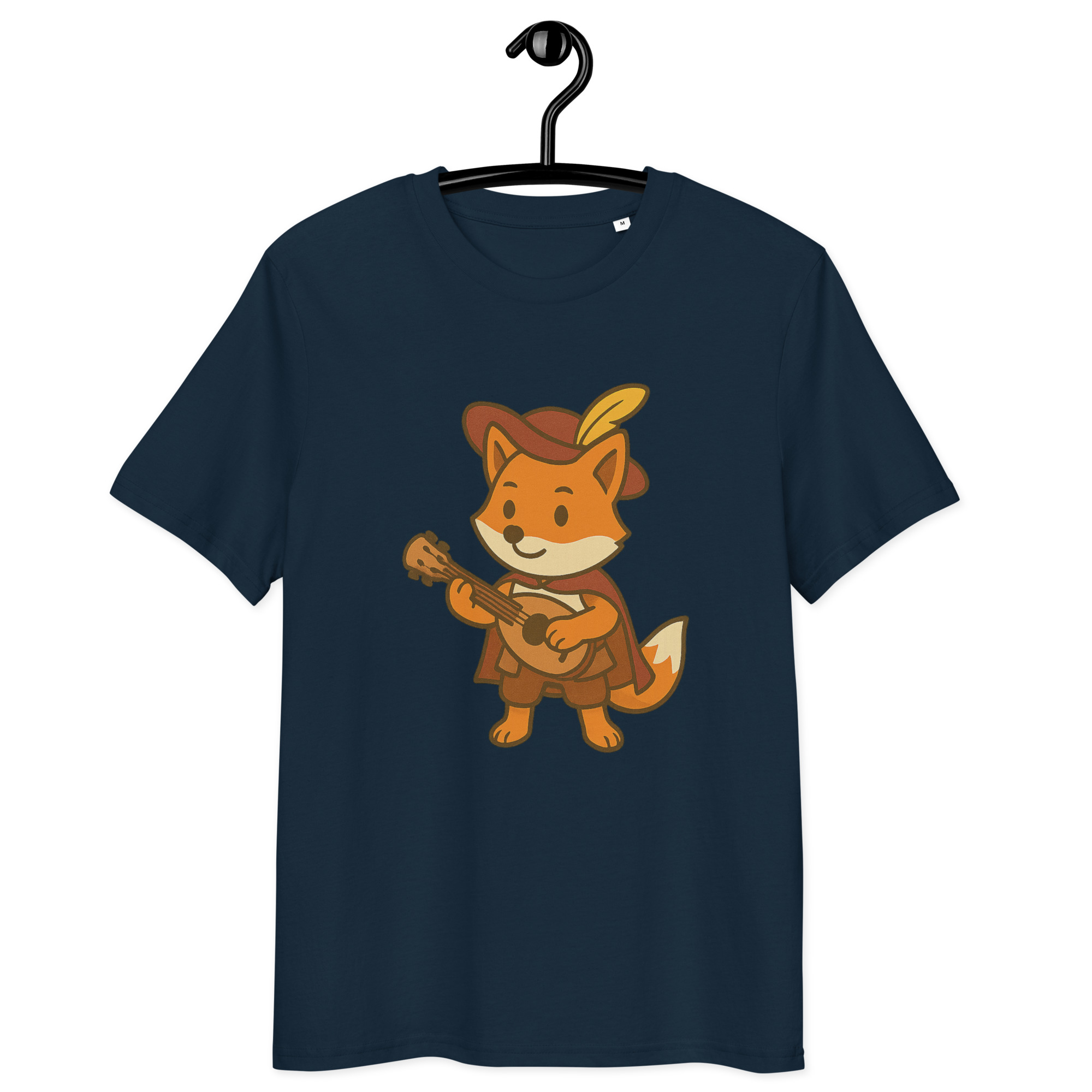 Fox Bard - DTF-Unisex-Bio-Baumwoll-T-Shirt – Bild 3