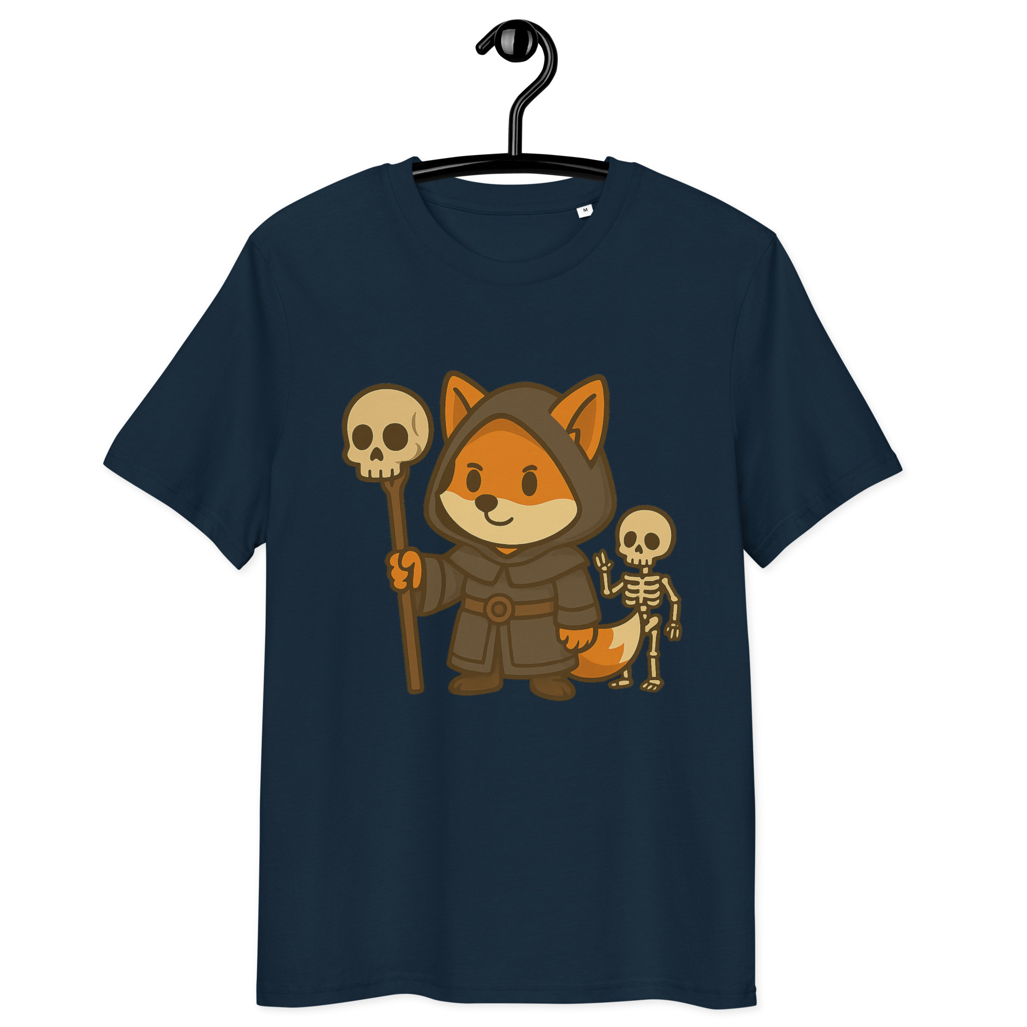 Fox Necromancer - DTF-Unisex-Bio-Baumwoll-T-Shirt – Bild 3