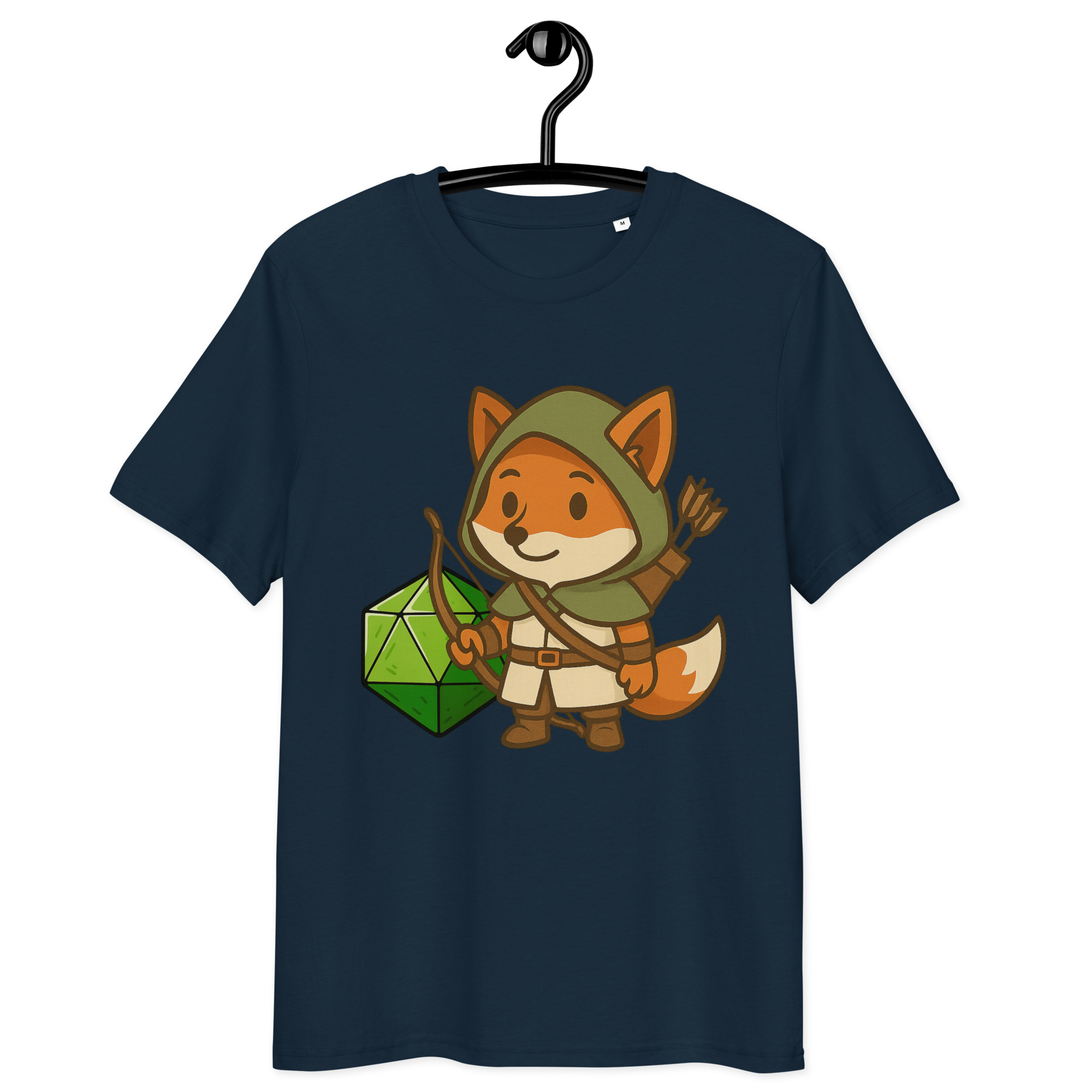 Dicefox Ranger - DTF-Unisex-Bio-Baumwoll-T-Shirt – Bild 3