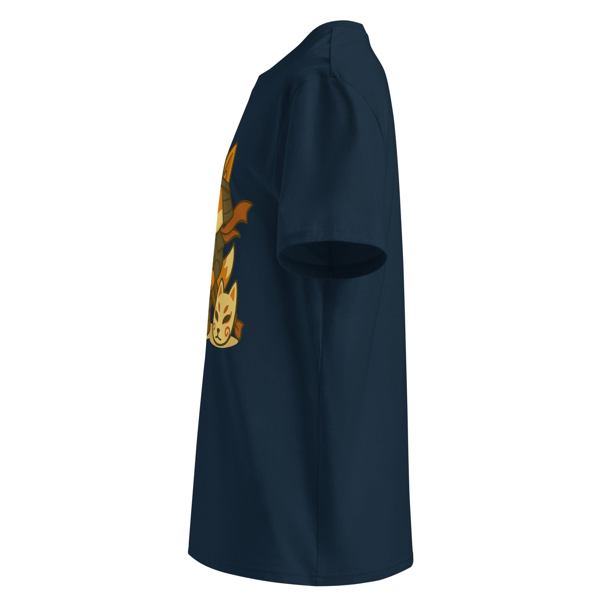 Dicefox Samurai - DTF-Crop-Hoodie – Bild 6