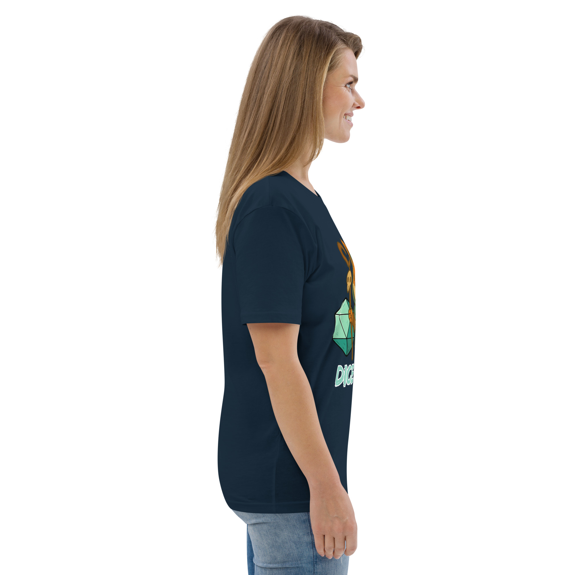 Dice Shaman - DTF-Unisex-Bio-Baumwoll-T-Shirt – Bild 16