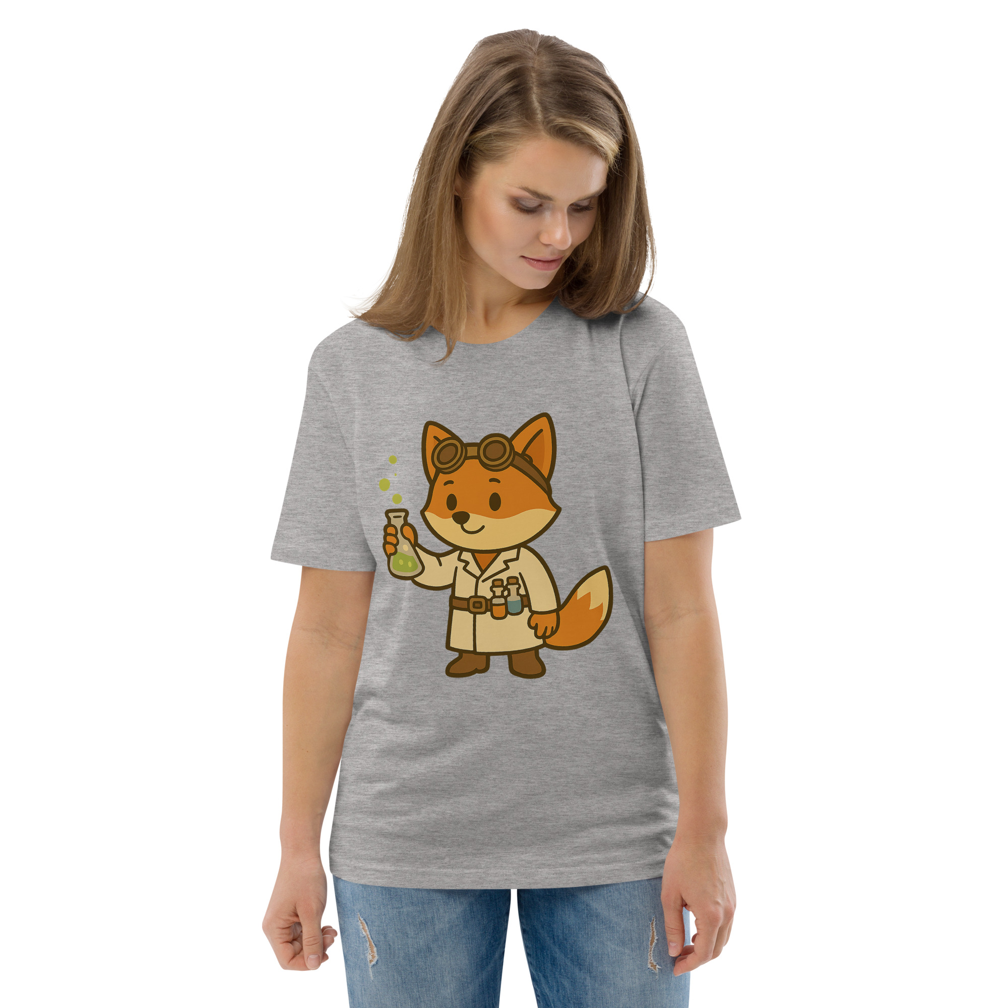 Fox Alchemist - DTF-Unisex-Bio-Baumwoll-T-Shirt – Bild 75