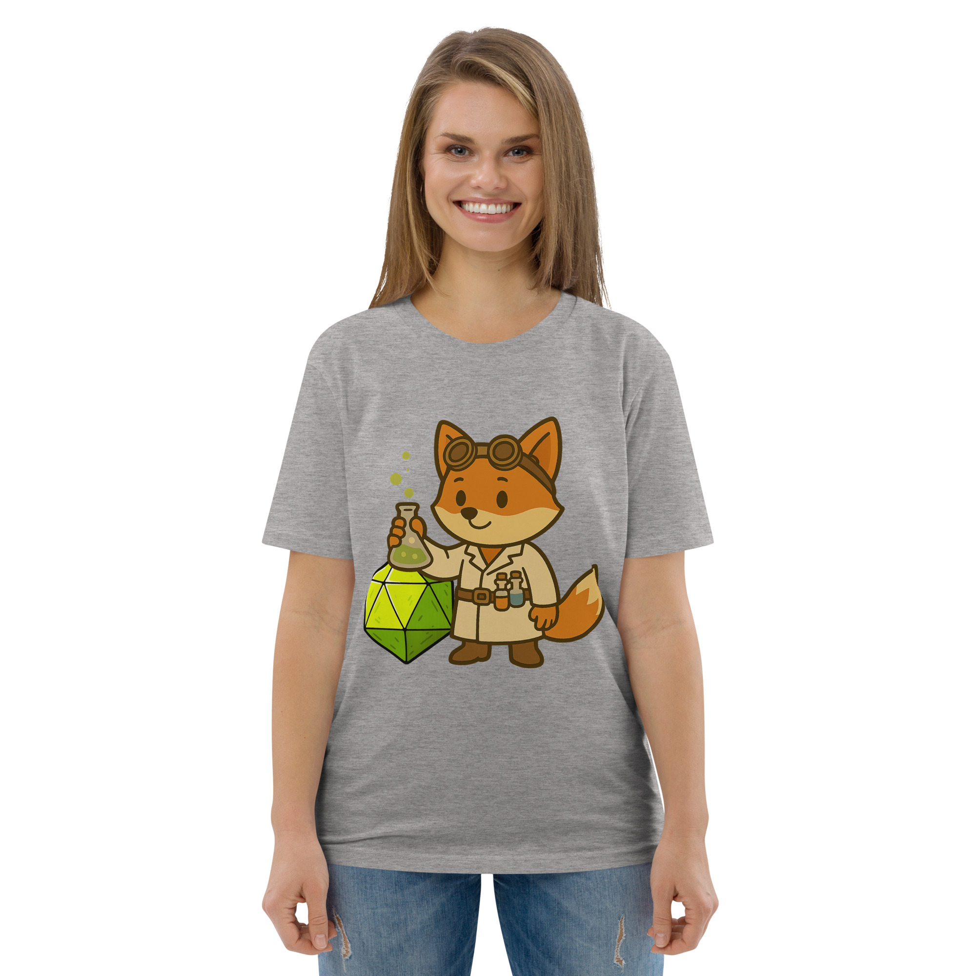 Dicefox Alchemist - DTF-Unisex-Bio-Baumwoll-T-Shirt – Bild 74