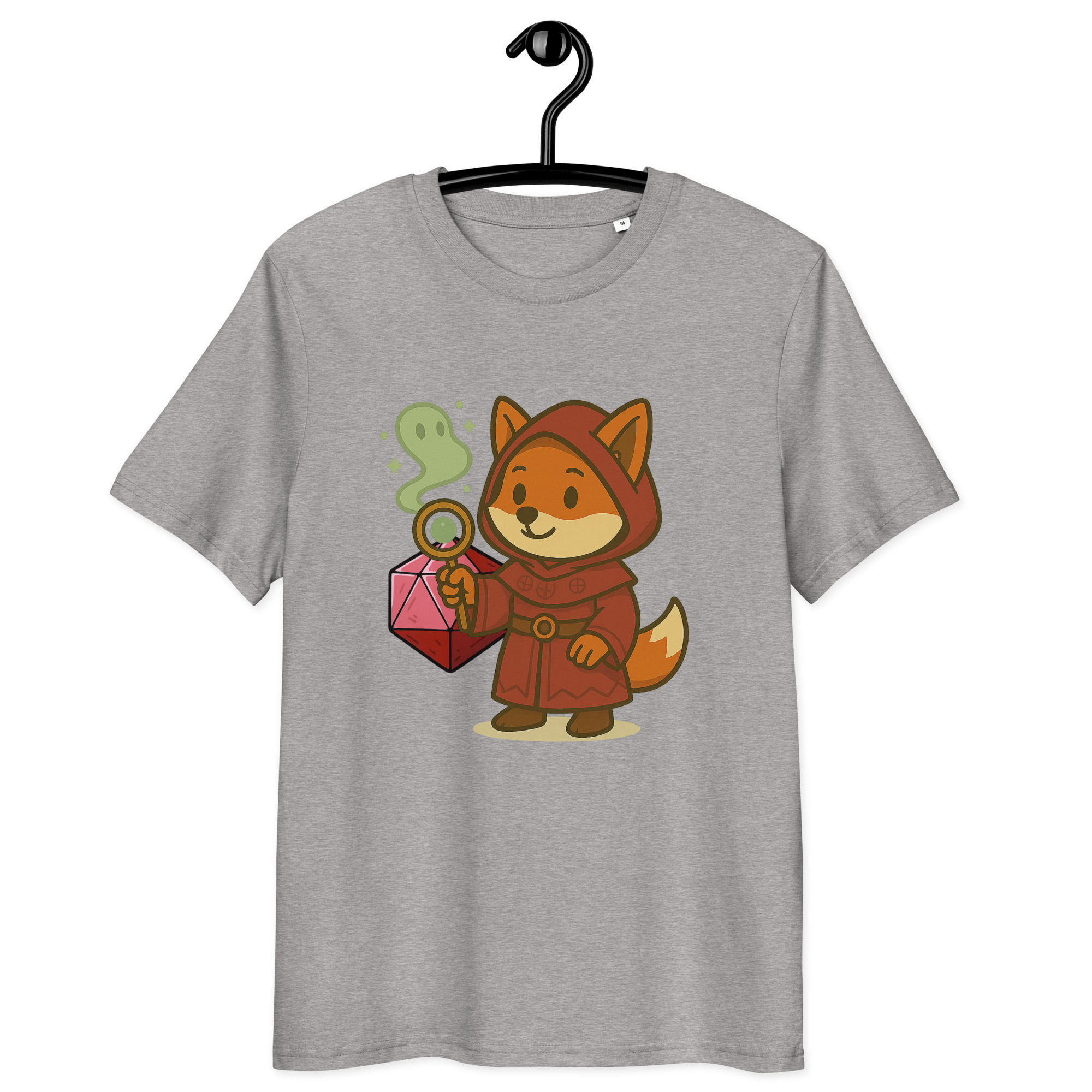 Dicefox Sorcerer - DTF-Unisex-Bio-Baumwoll-T-Shirt – Bild 19