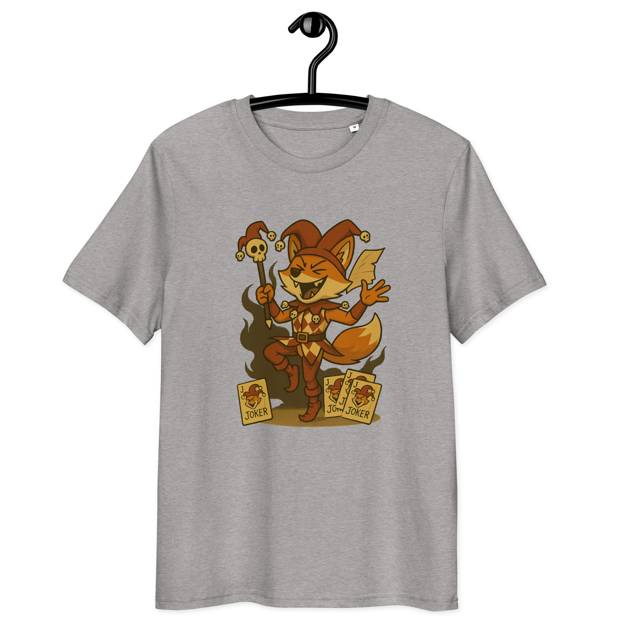 Fox Jester - DTF-Unisex-Bio-Baumwoll-T-Shirt – Bild 20