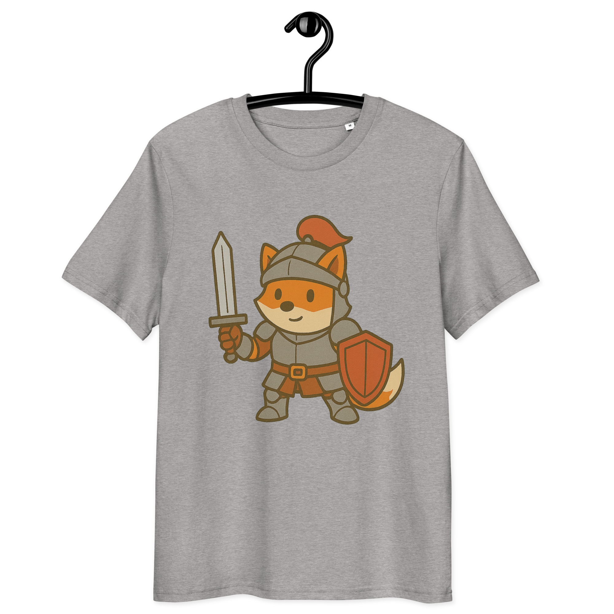 Fox Knight - DTF-Unisex-Bio-Baumwoll-T-Shirt – Bild 20