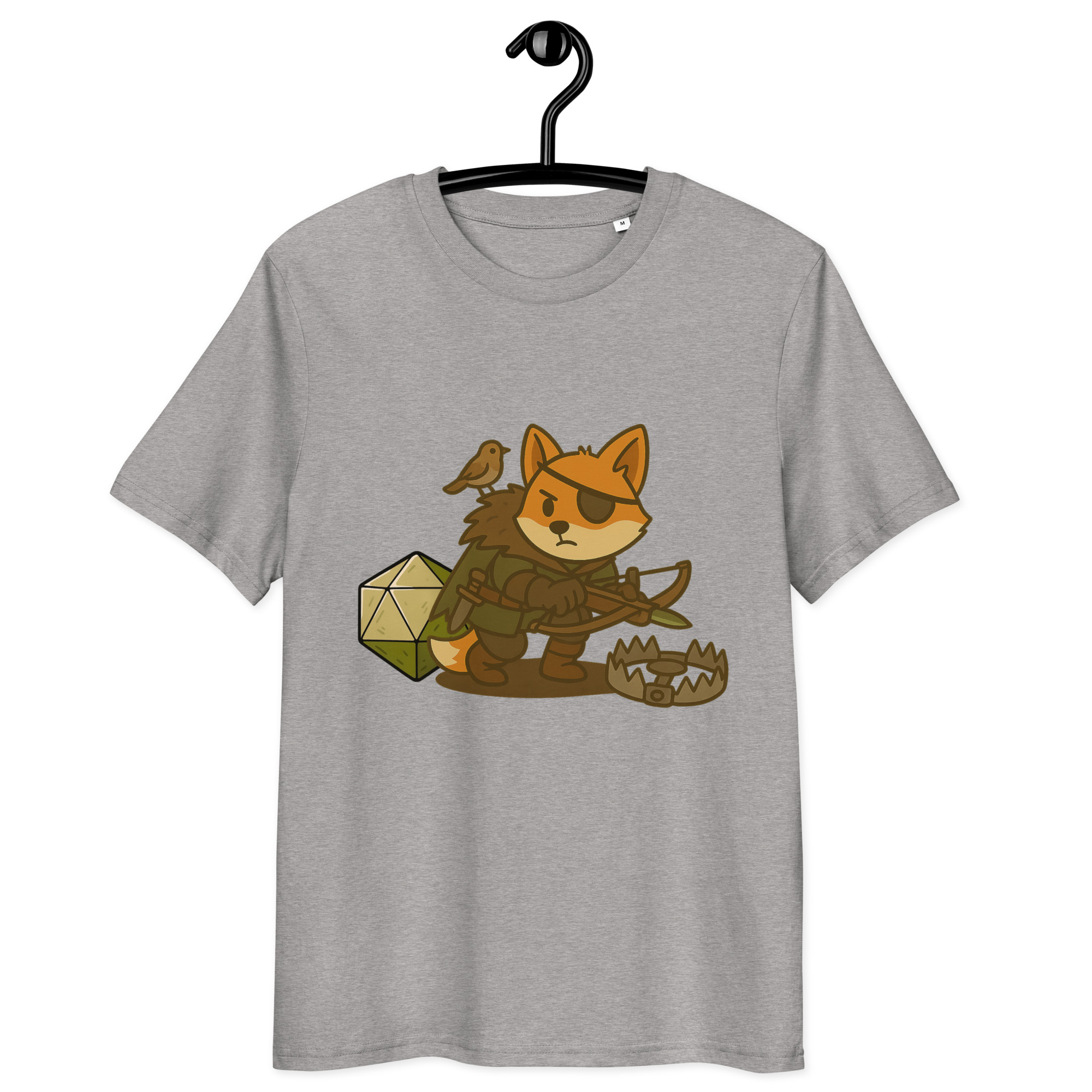Dicefox Hunter - DTF-Unisex-Bio-Baumwoll-T-Shirt – Bild 20