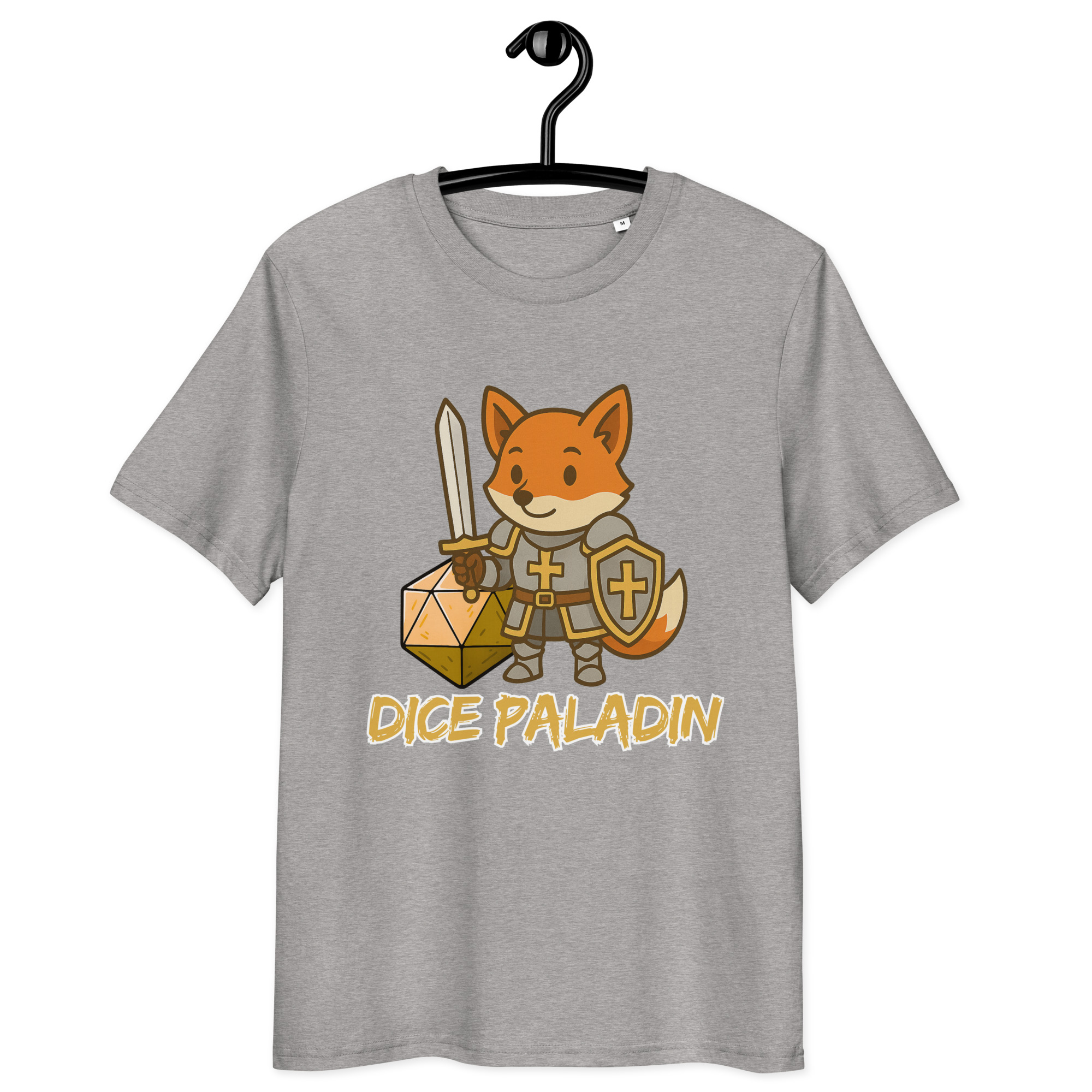 Dice Paladin - DTF-Unisex-Bio-Baumwoll-T-Shirt – Bild 20