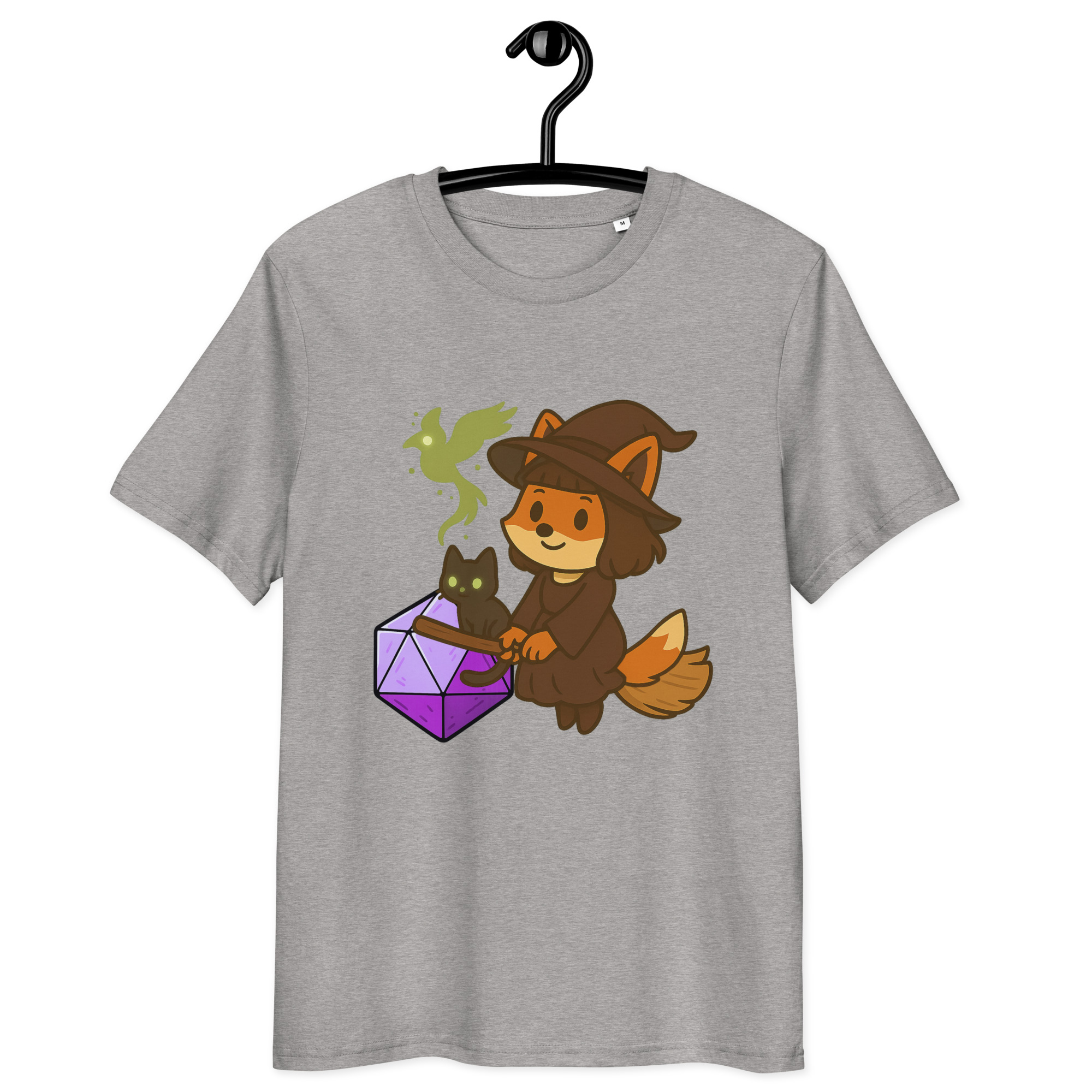 Dicefox Witch - DTF-Unisex-Bio-Baumwoll-T-Shirt – Bild 20