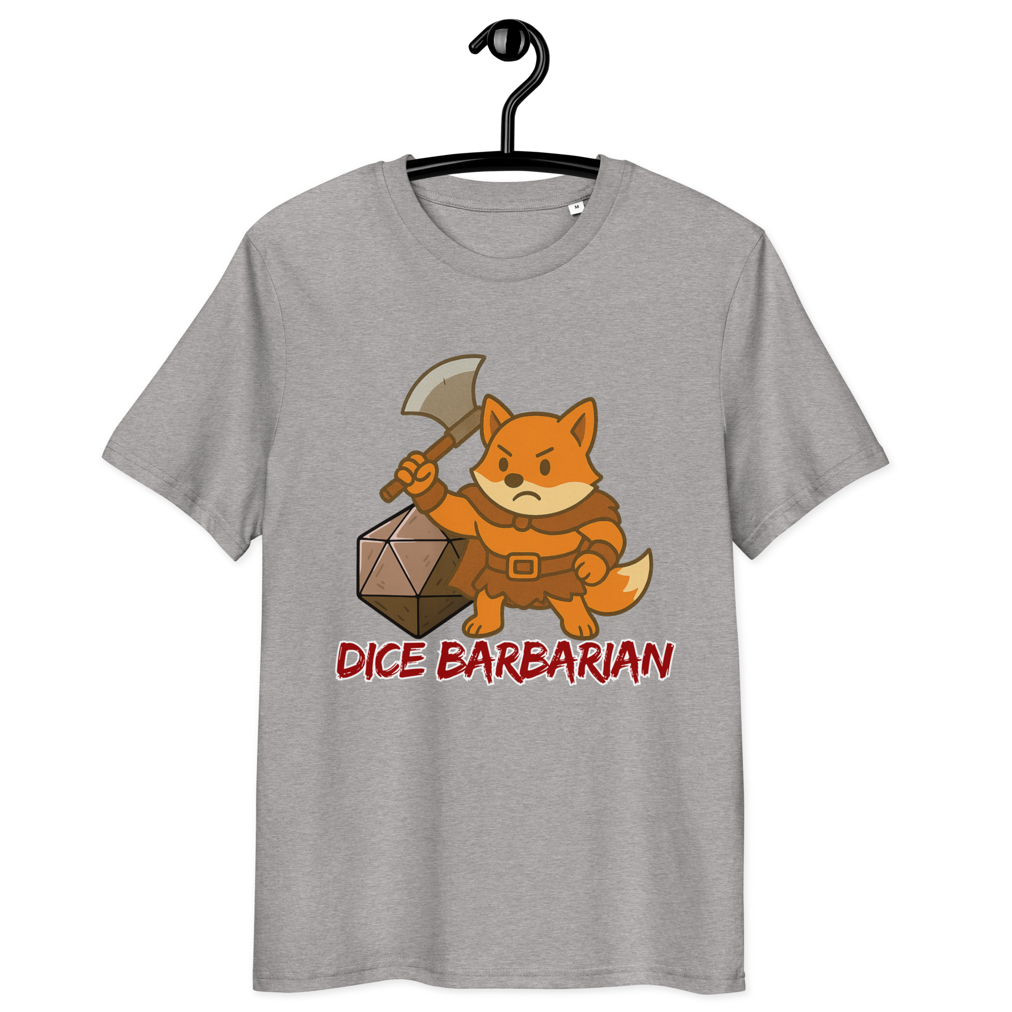 Dice Barbarian - DTF-Unisex-Bio-Baumwoll-T-Shirt – Bild 20