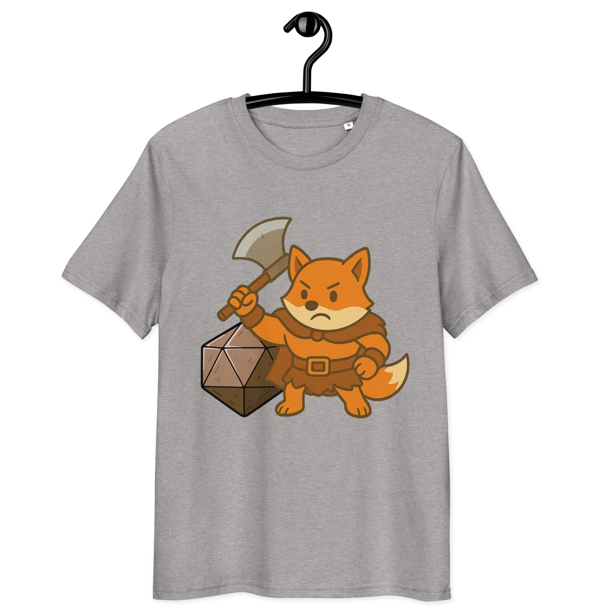 Dicefox Barbarian - DTF-Unisex-Bio-Baumwoll-T-Shirt – Bild 20