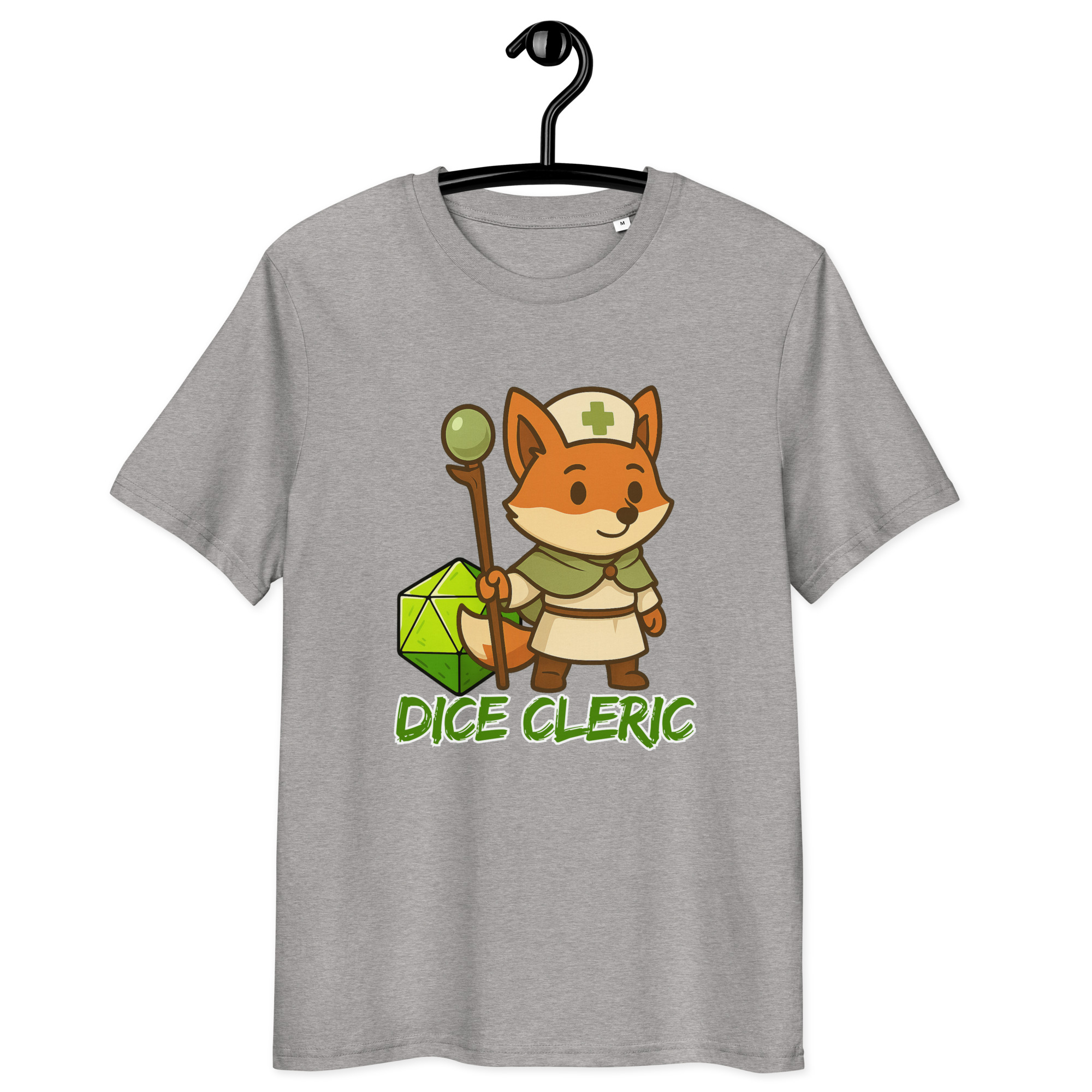 Dice Cleric - DTF-Unisex-Bio-Baumwoll-T-Shirt – Bild 20