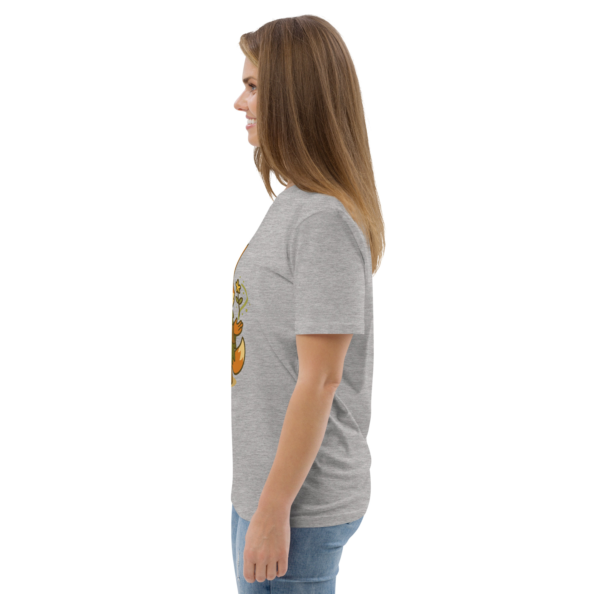 Fox Druid - DTF-Unisex-Bio-Baumwoll-T-Shirt – Bild 80