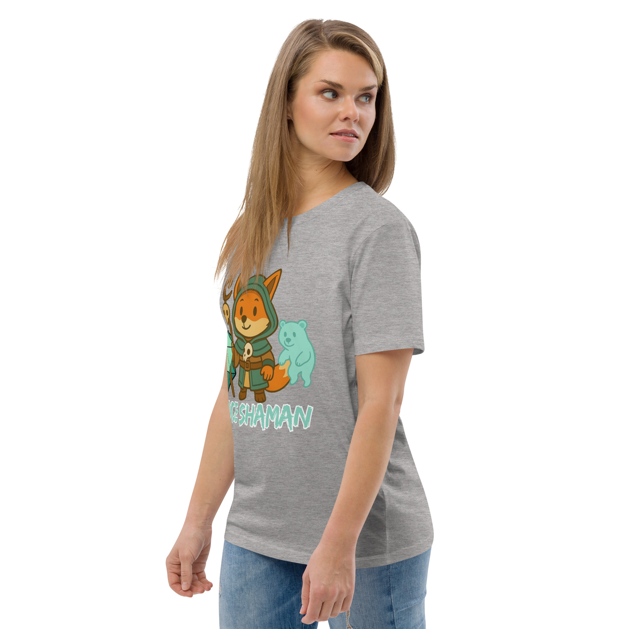 Dice Shaman - DTF-Unisex-Bio-Baumwoll-T-Shirt – Bild 78