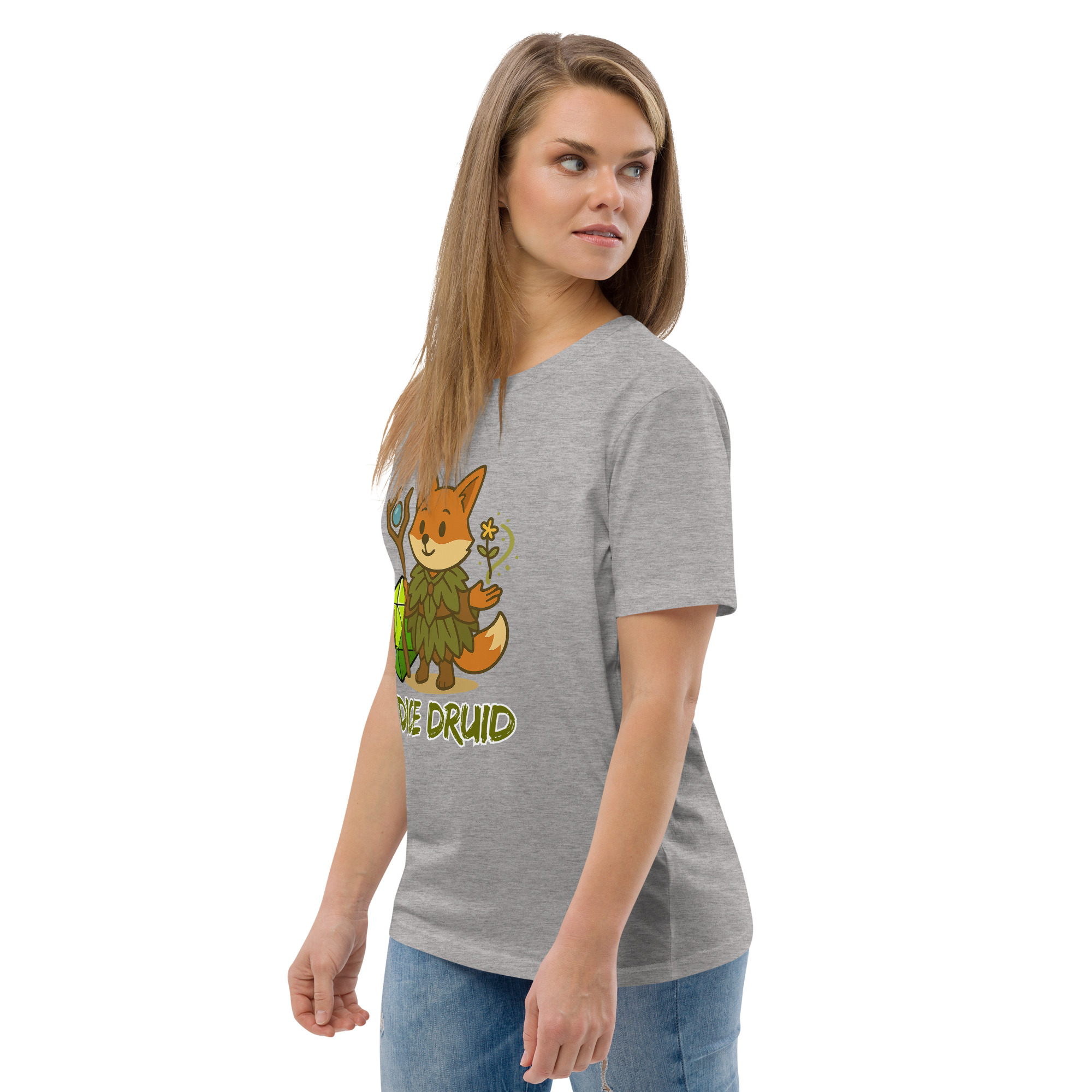 Dice Druid - DTF-Unisex-Bio-Baumwoll-T-Shirt – Bild 78
