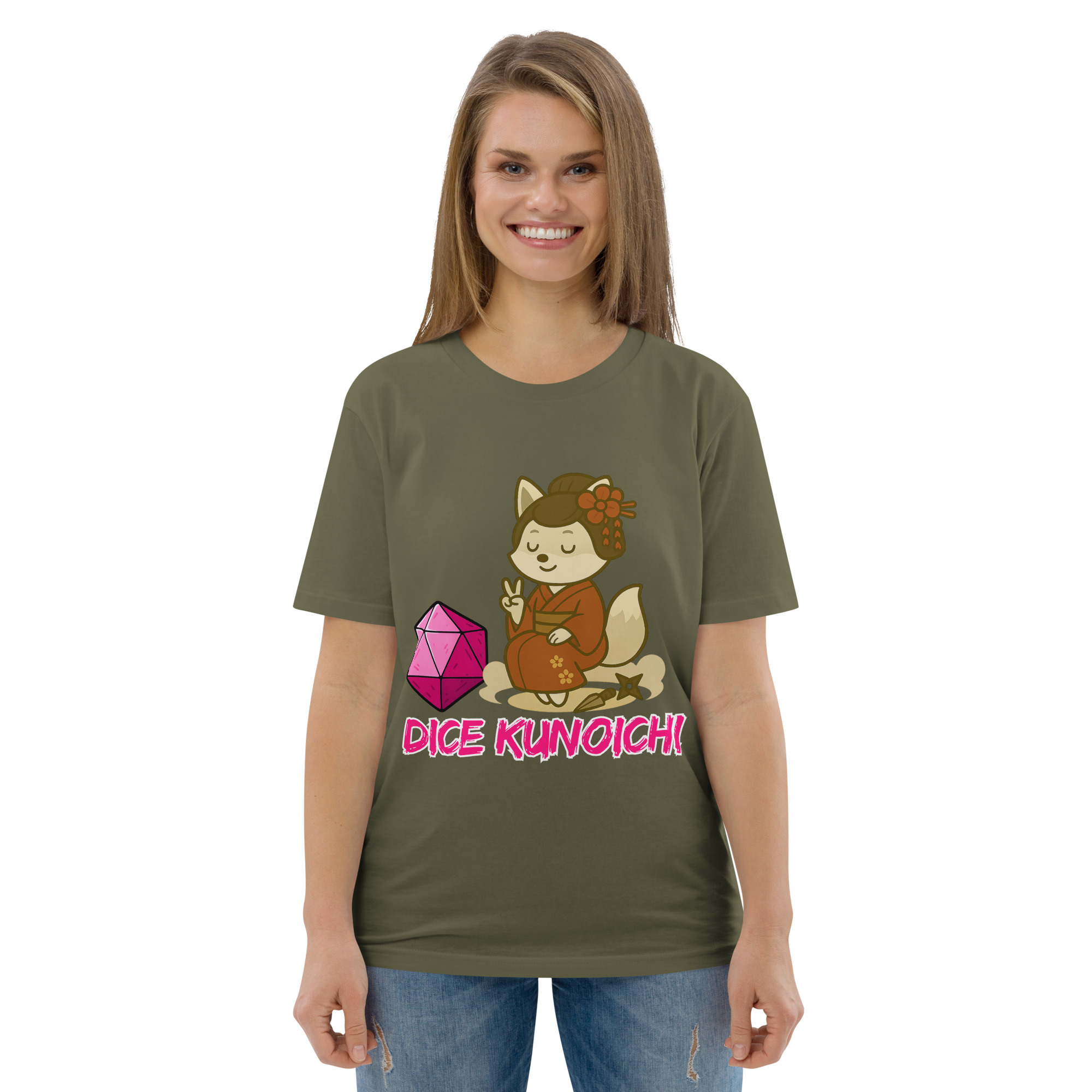 Dice Kunoishi - DTF-Unisex-Bio-Baumwoll-T-Shirt – Bild 57