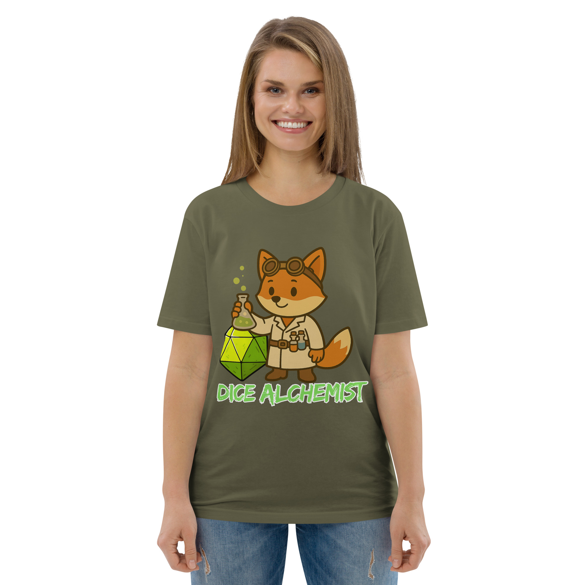 Dice Alchemist - DTF-Unisex-Bio-Baumwoll-T-Shirt – Bild 58