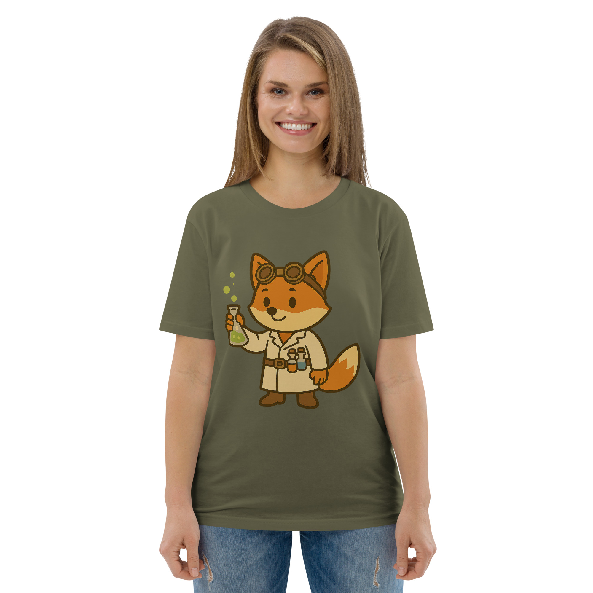 Fox Alchemist - DTF-Unisex-Bio-Baumwoll-T-Shirt – Bild 58