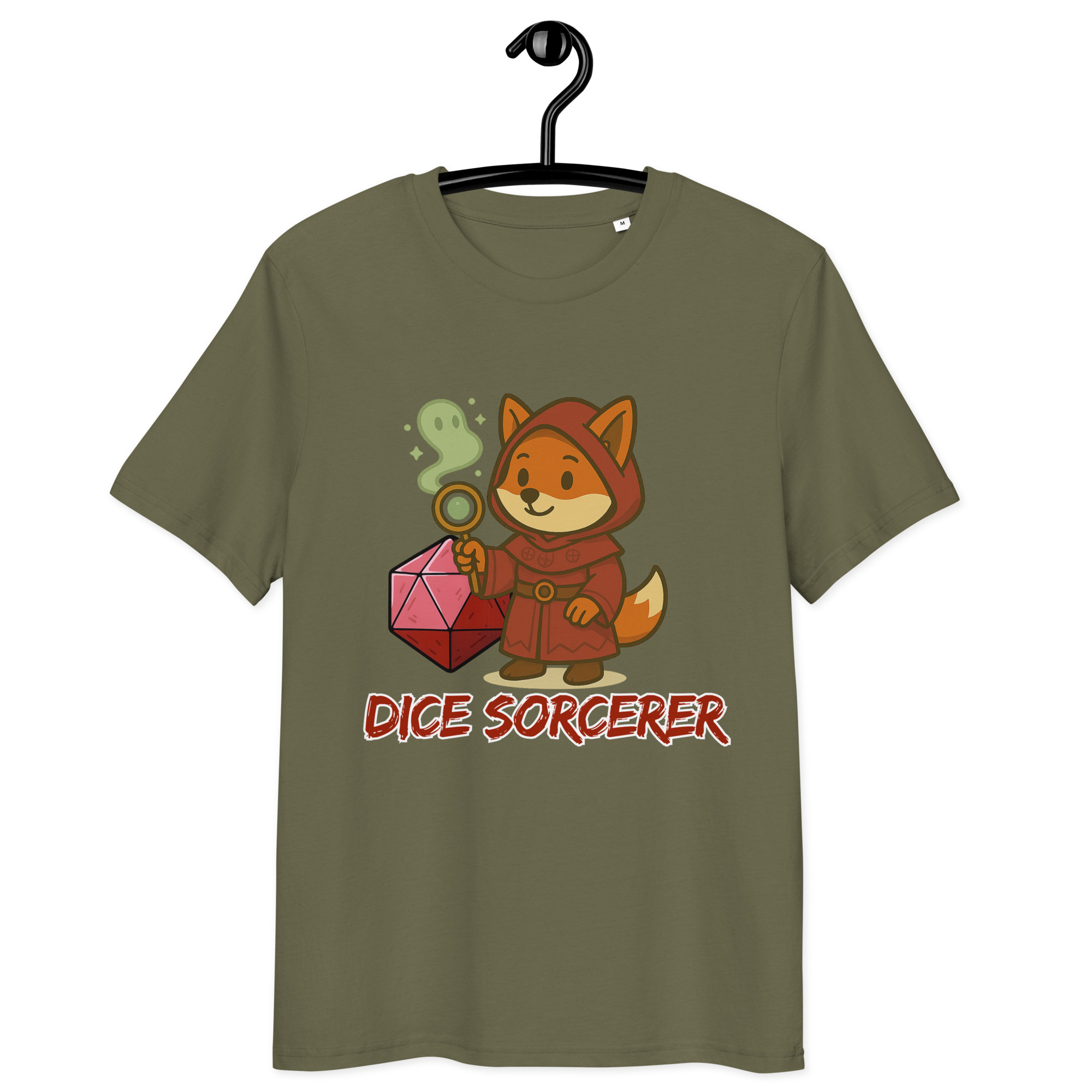 Dice Sorcerer - DTF-Unisex-Bio-Baumwoll-T-Shirt – Bild 15