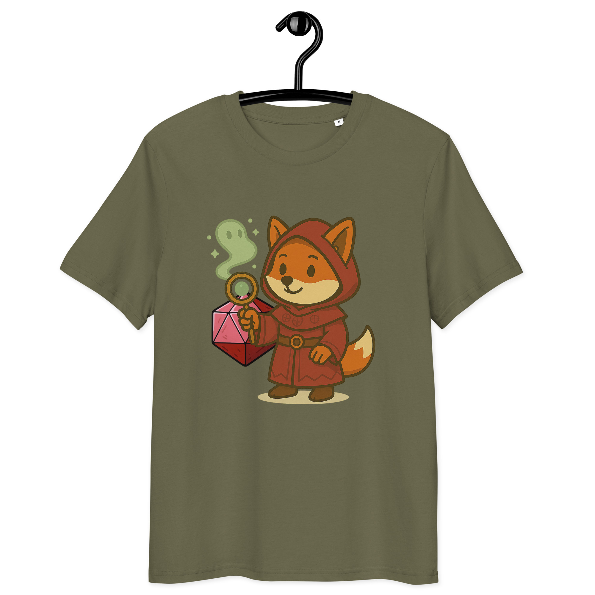 Dicefox Sorcerer - DTF-Unisex-Bio-Baumwoll-T-Shirt – Bild 15