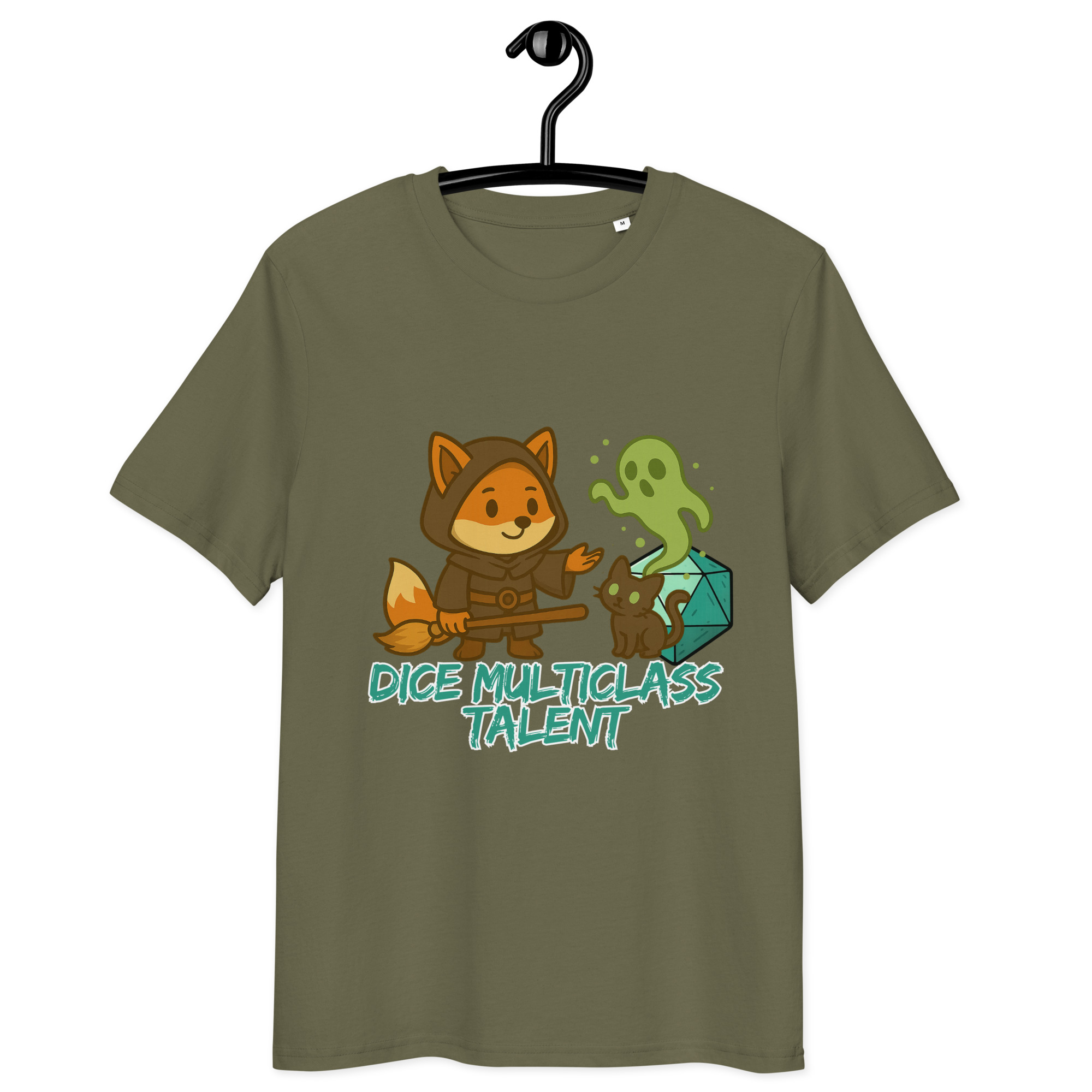 Dice Multiclass Talent - DTF-Unisex-Bio-Baumwoll-T-Shirt – Bild 15