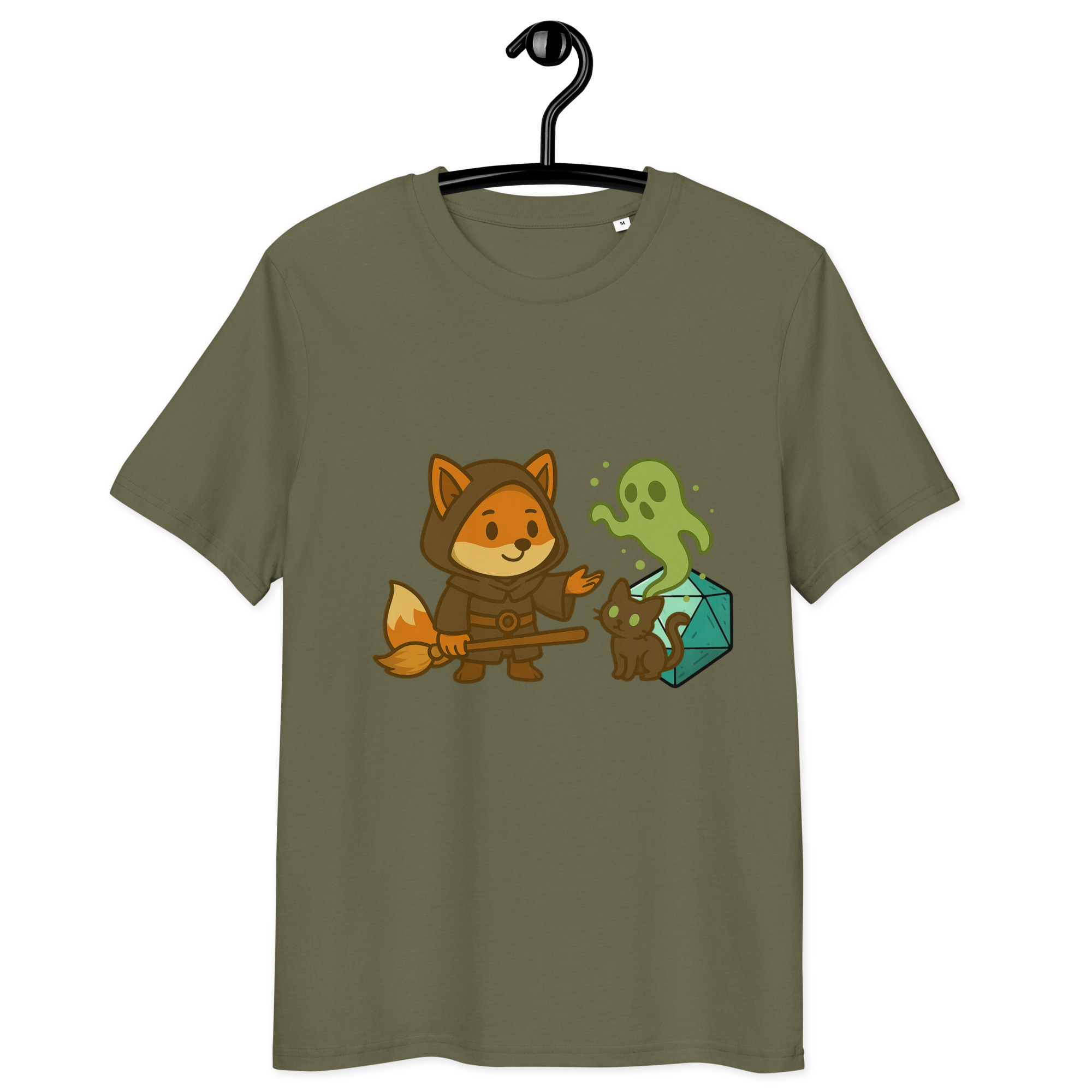 Dicefox Multiclass Talent - DTF-Unisex-Bio-Baumwoll-T-Shirt – Bild 15