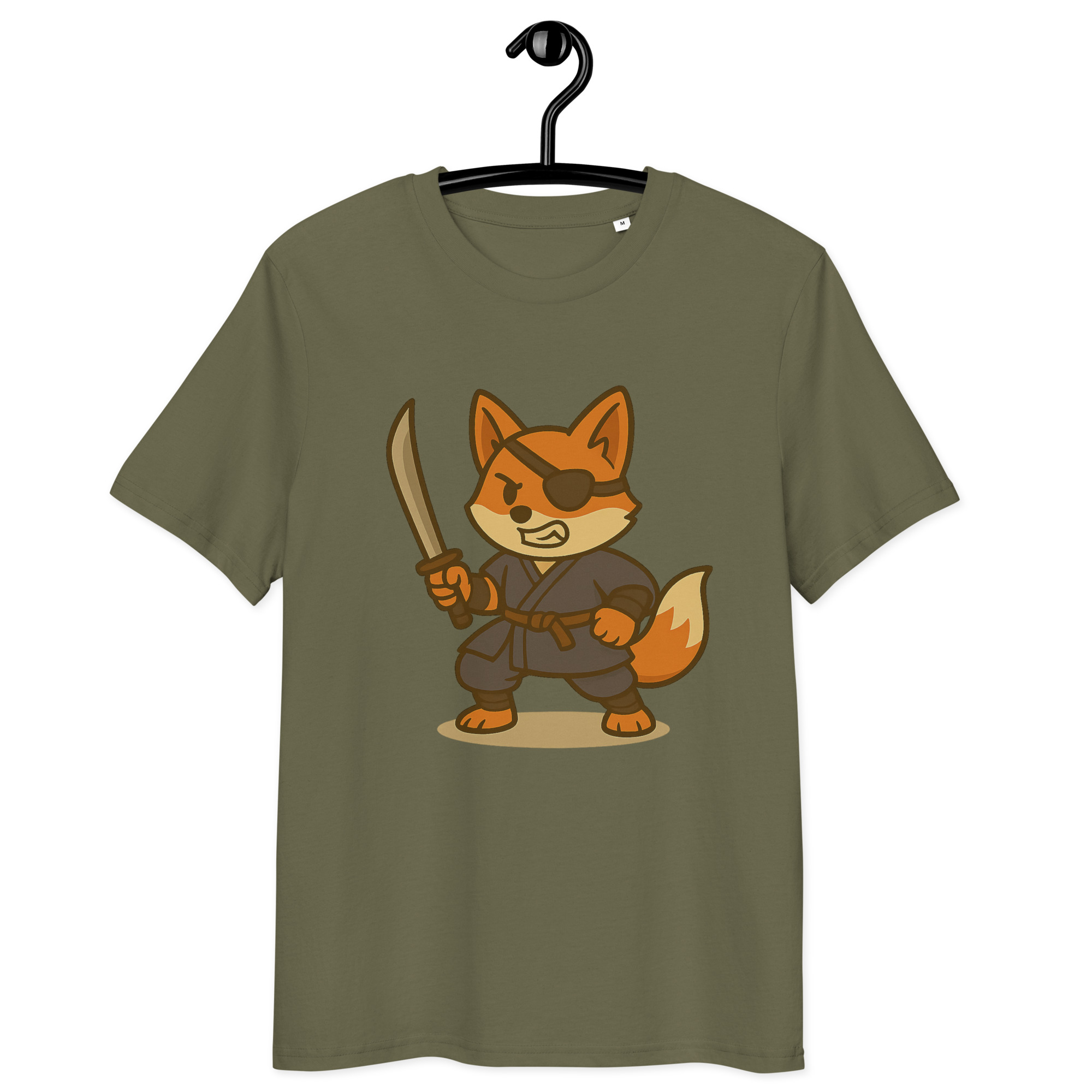 Fox Ronin - DTF-Unisex-Bio-Baumwoll-T-Shirt – Bild 15