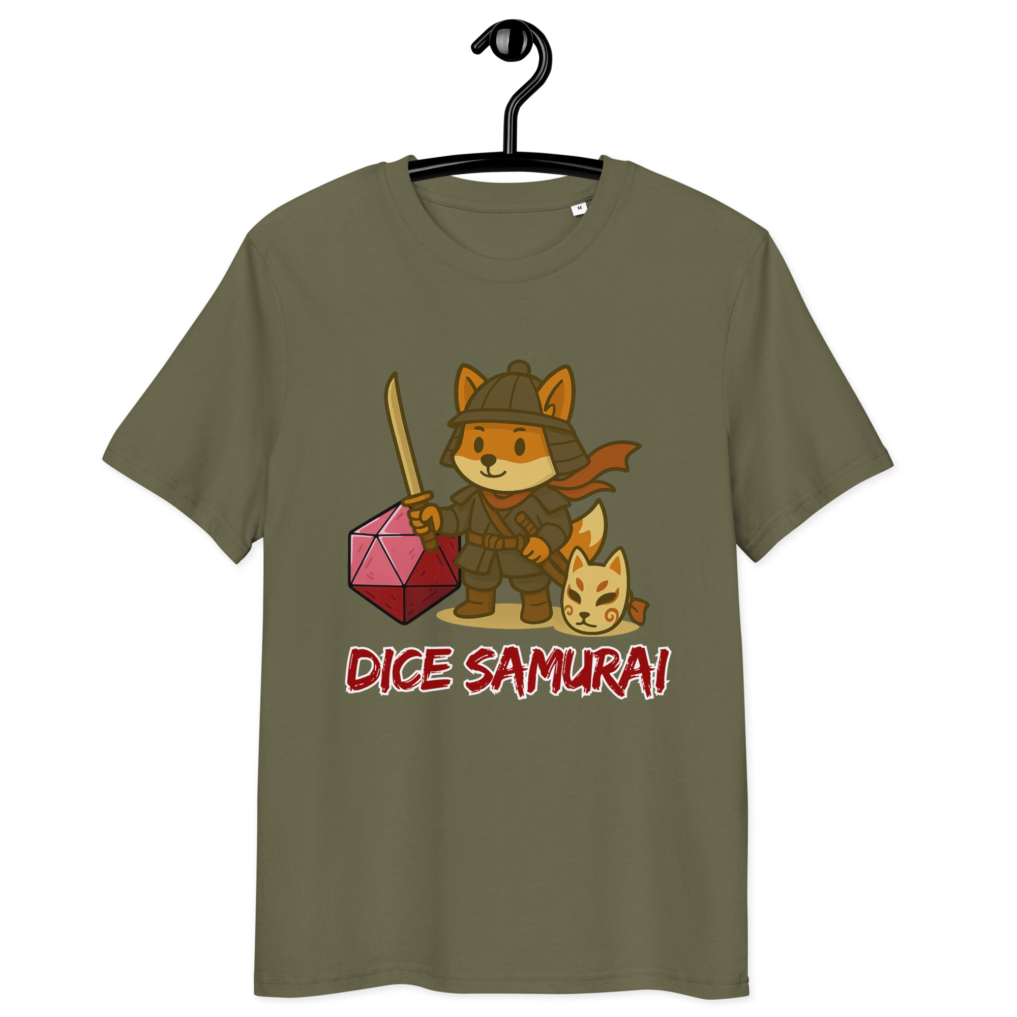 Dice Samurai - DTF-Unisex-Bio-Baumwoll-T-Shirt – Bild 15