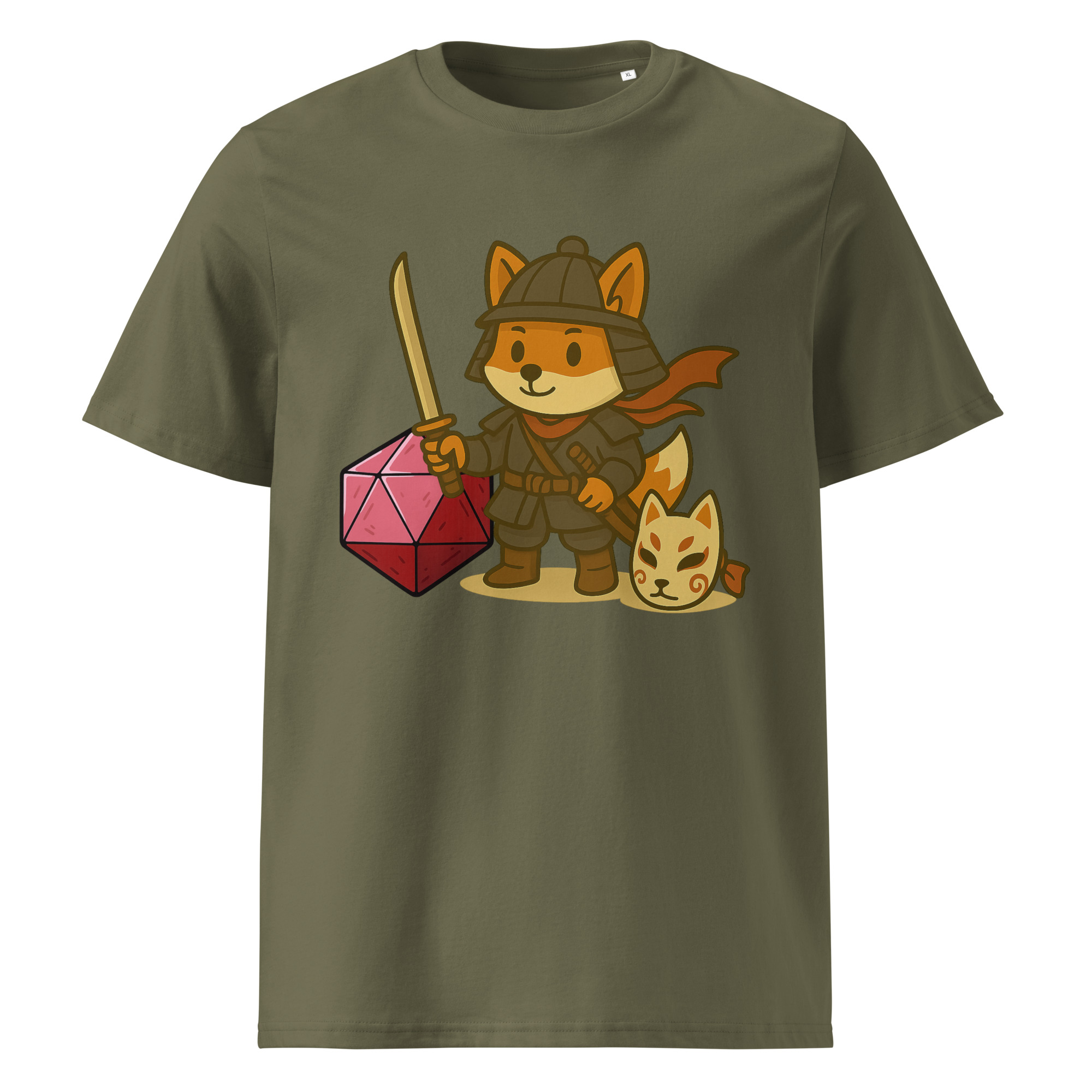 Dicefox Samurai - DTF-Crop-Hoodie – Bild 29