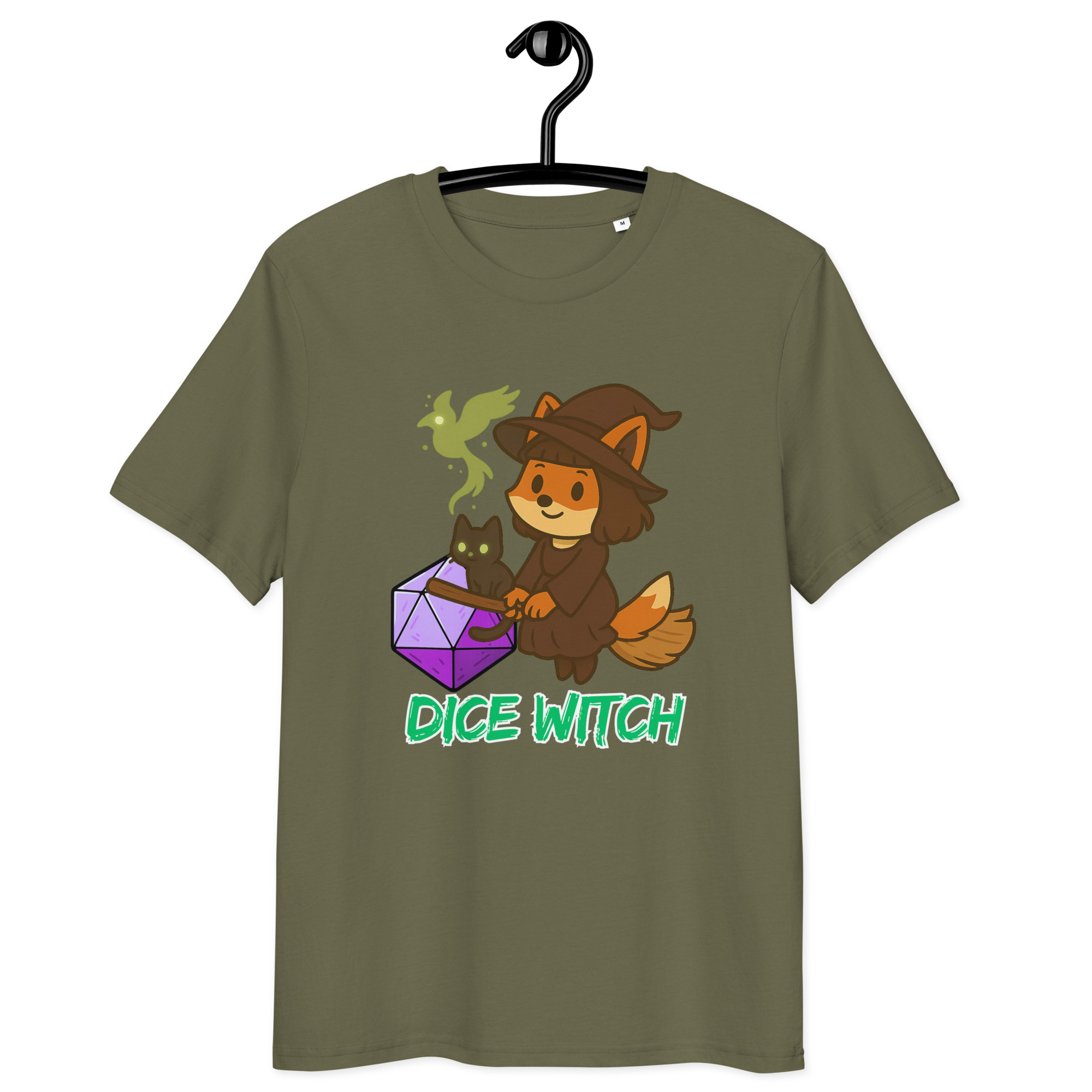 Dice Witch - DTF-Unisex-Bio-Baumwoll-T-Shirt – Bild 16
