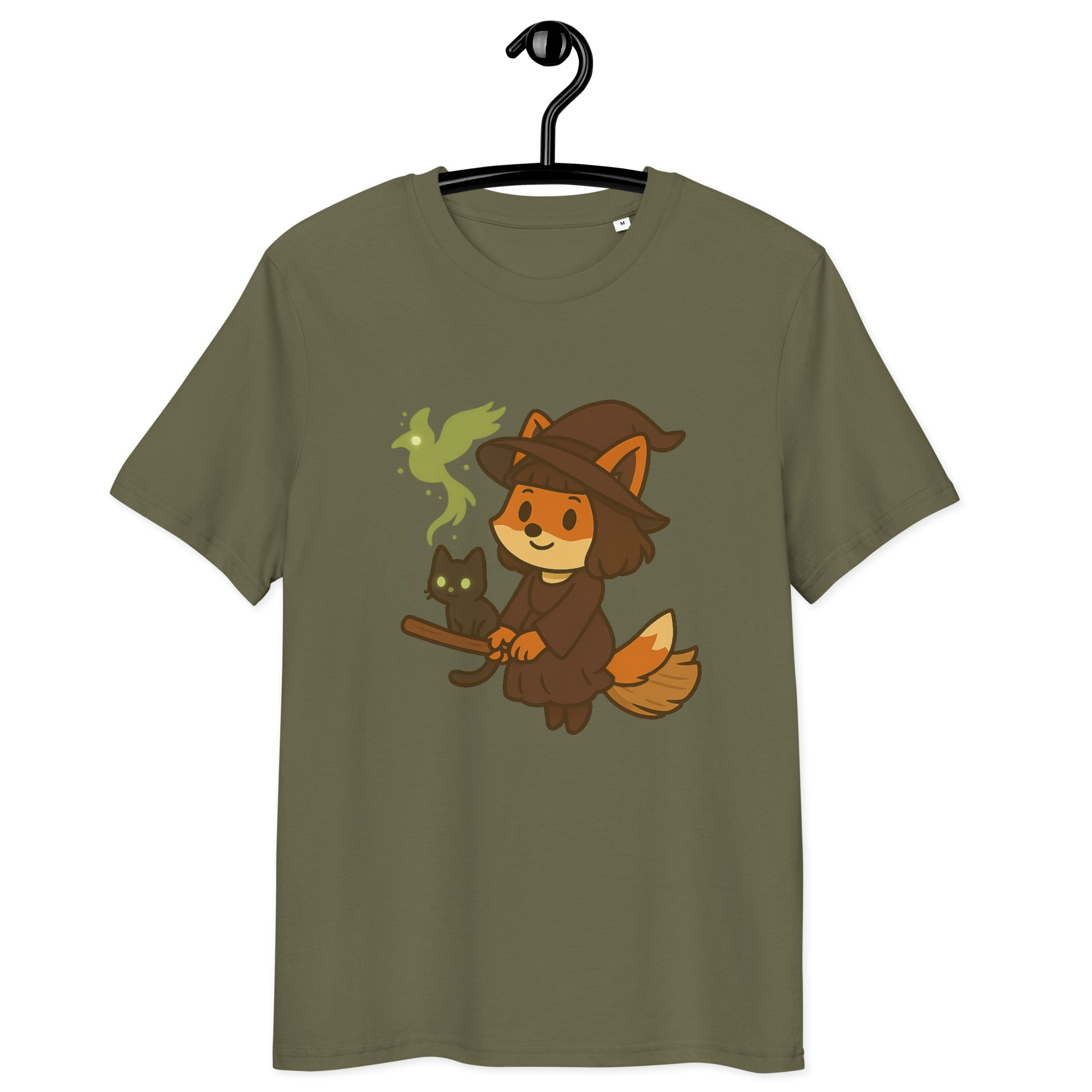 Fox Witch - DTF-Unisex-Bio-Baumwoll-T-Shirt – Bild 16