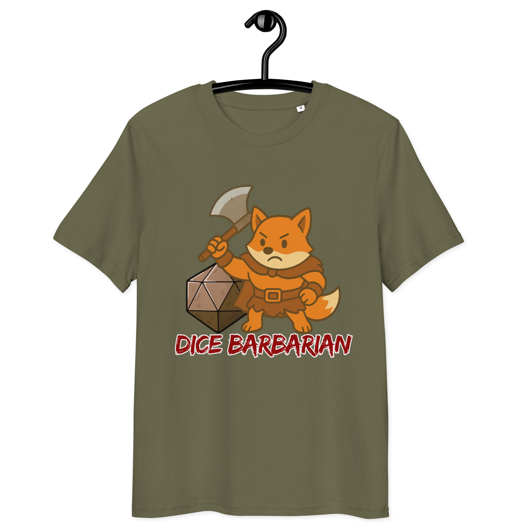 Dice Barbarian - DTF-Unisex-Bio-Baumwoll-T-Shirt – Bild 16