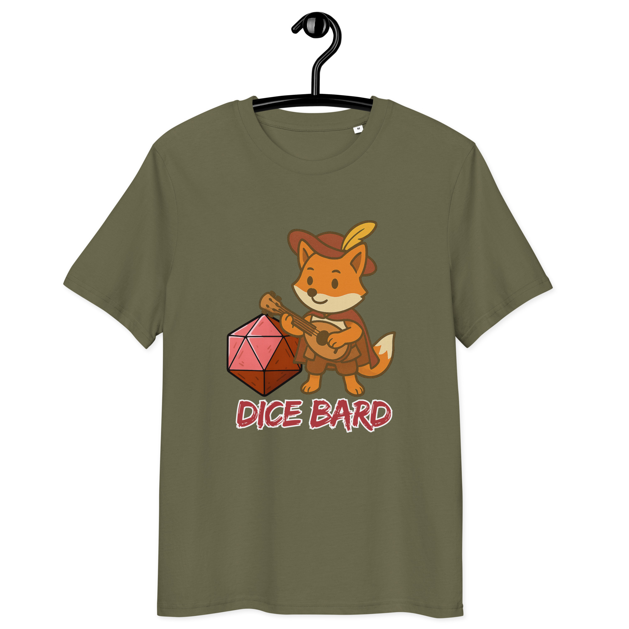 Dice Bard - DTF-Unisex-Bio-Baumwoll-T-Shirt – Bild 16