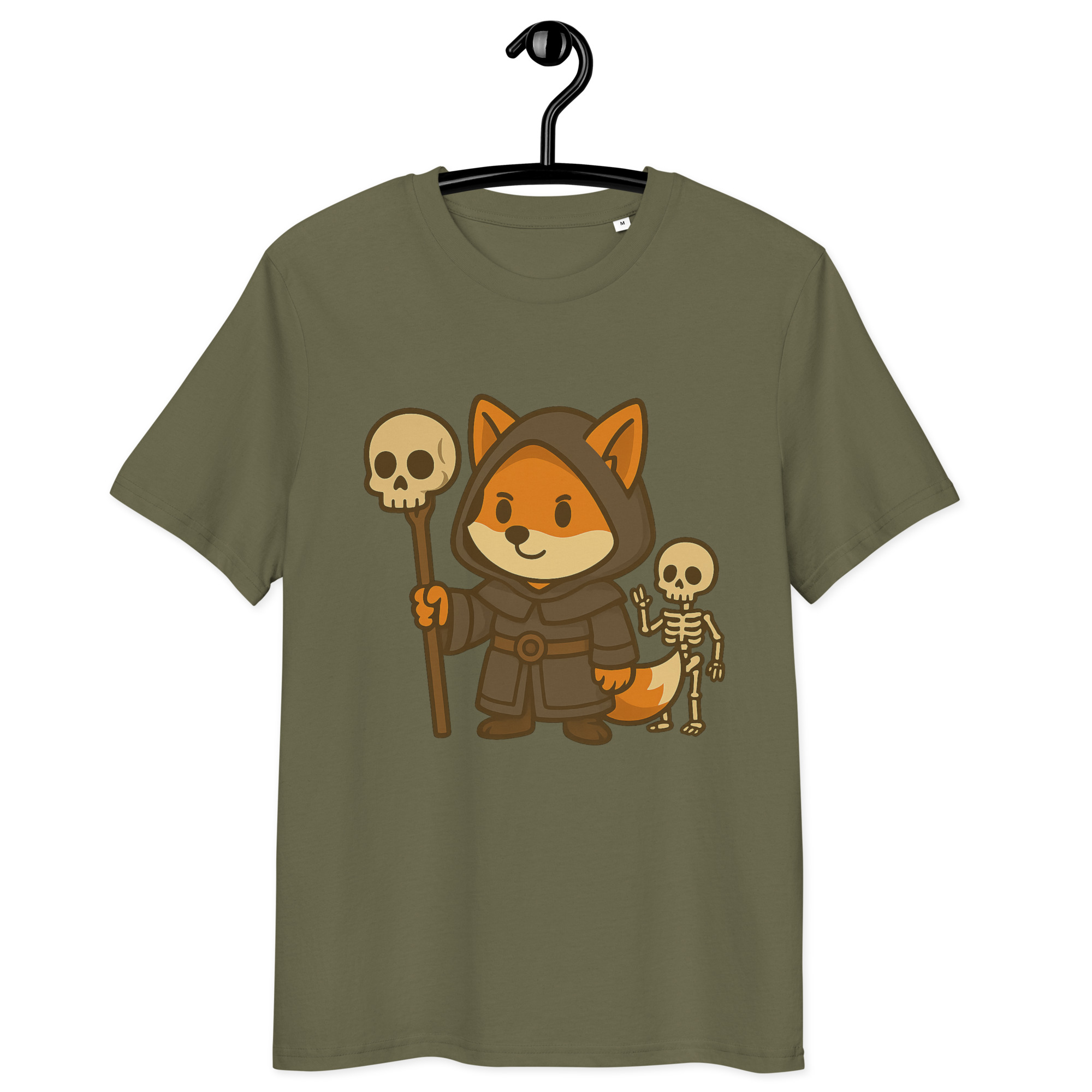 Fox Necromancer - DTF-Unisex-Bio-Baumwoll-T-Shirt – Bild 15
