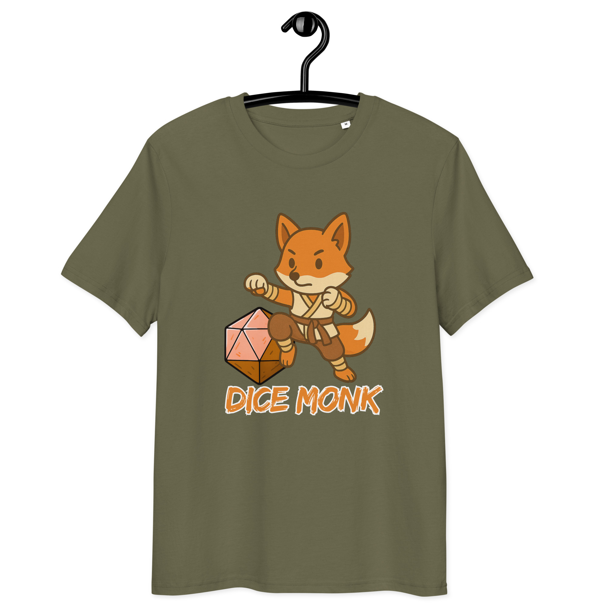 Dice Monk - DTF-Unisex-Bio-Baumwoll-T-Shirt – Bild 15