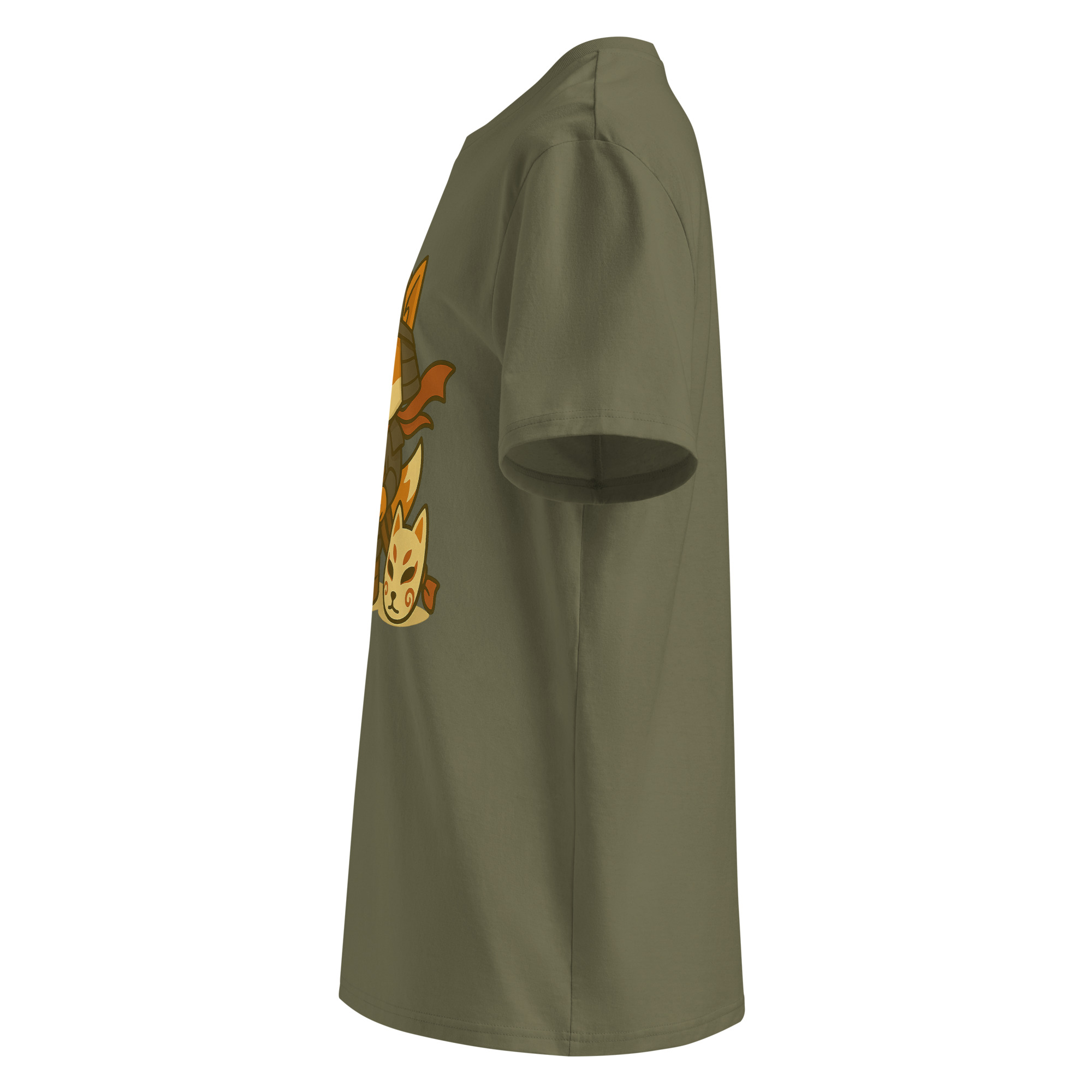 Dicefox Samurai - DTF-Crop-Hoodie – Bild 30