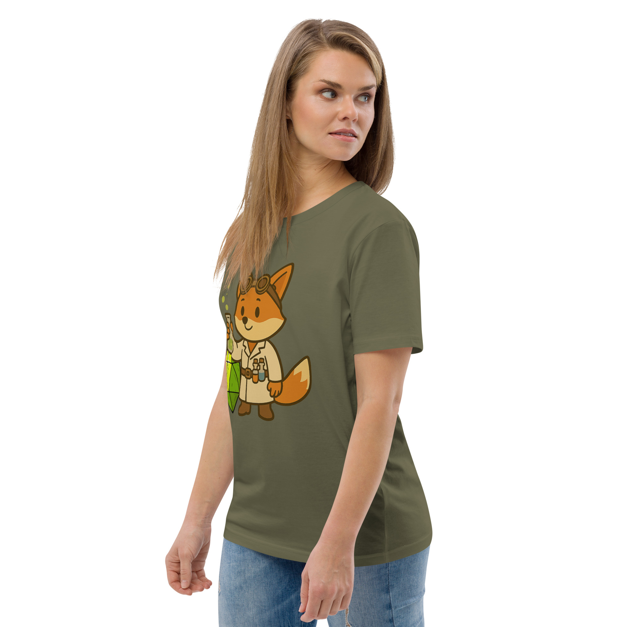 Dicefox Alchemist - DTF-Unisex-Bio-Baumwoll-T-Shirt – Bild 62