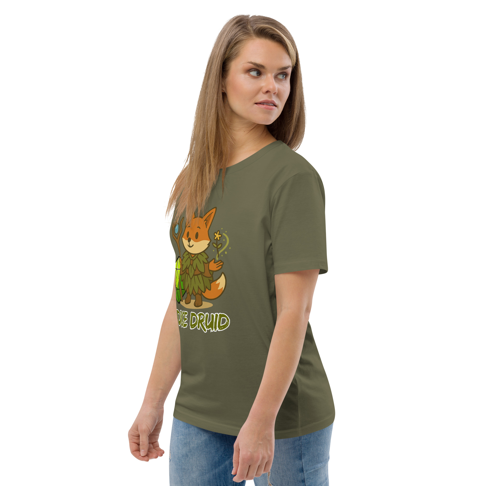 Dice Druid - DTF-Unisex-Bio-Baumwoll-T-Shirt – Bild 62