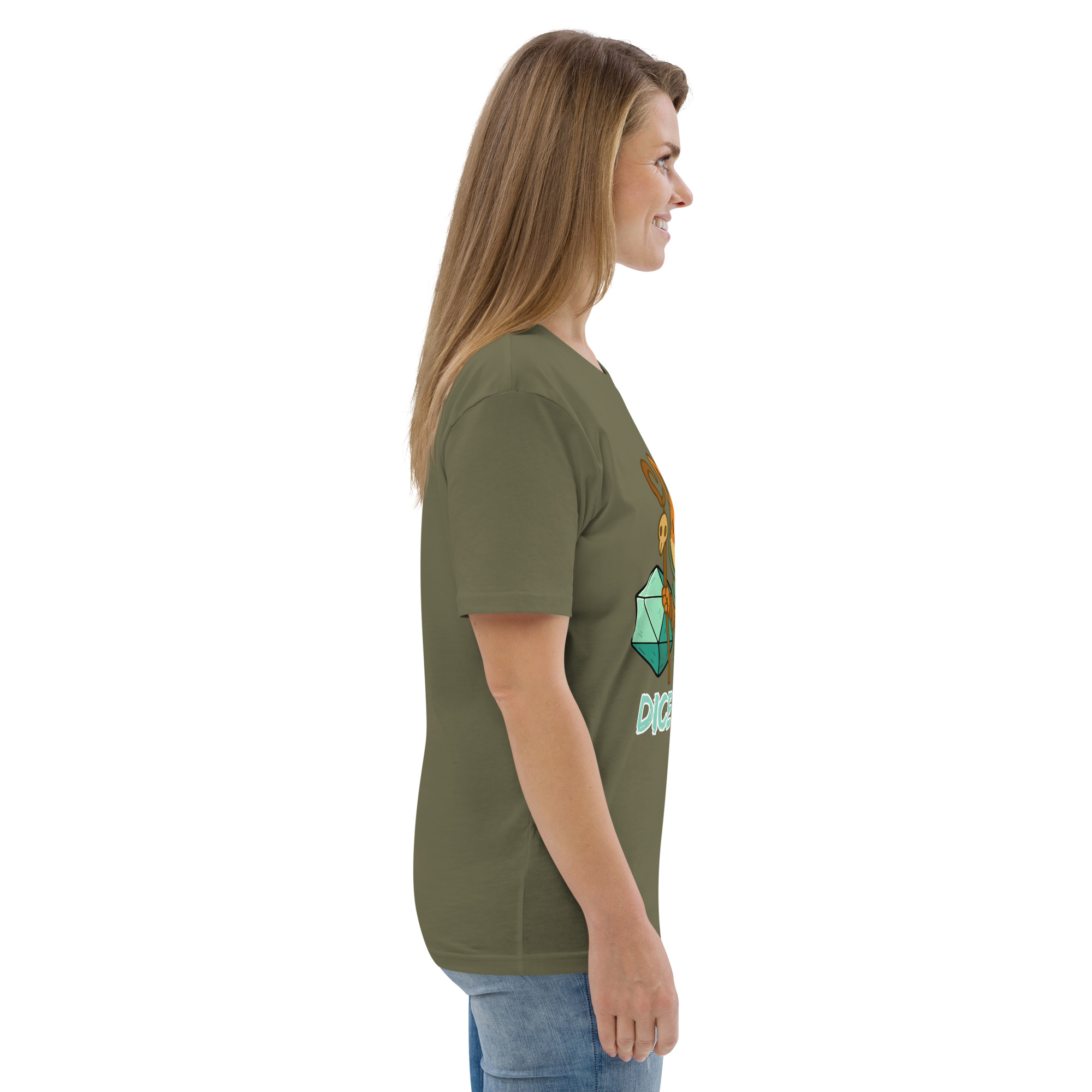 Dice Shaman - DTF-Unisex-Bio-Baumwoll-T-Shirt – Bild 64