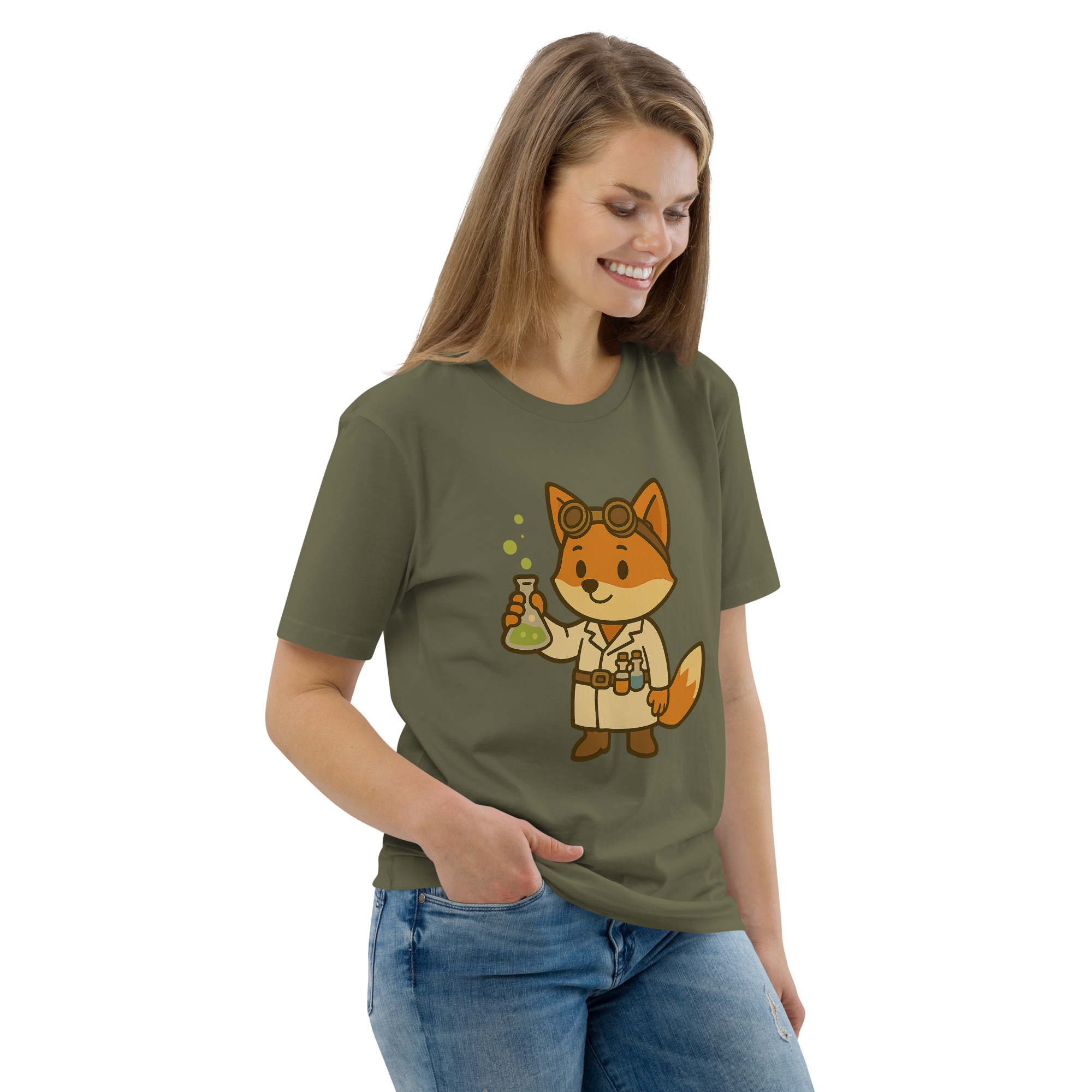 Fox Alchemist - DTF-Unisex-Bio-Baumwoll-T-Shirt – Bild 63
