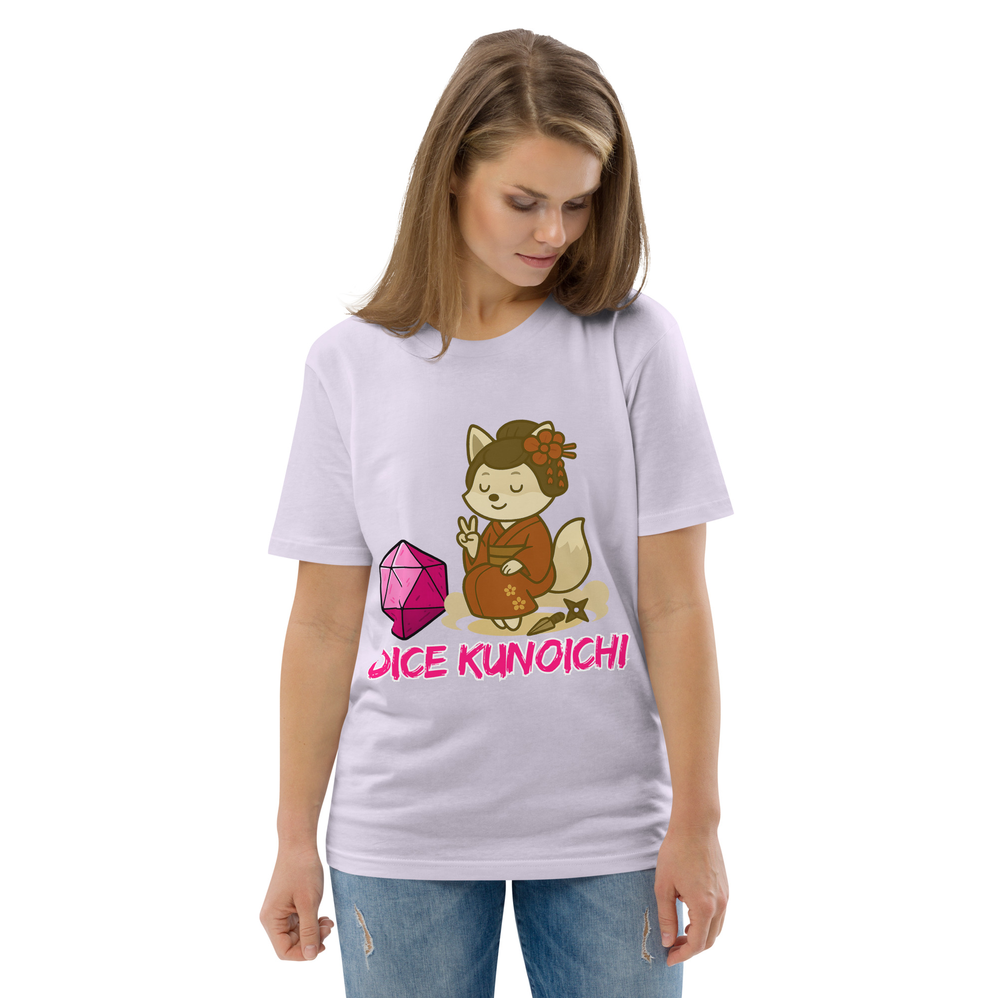 Dice Kunoishi - DTF-Unisex-Bio-Baumwoll-T-Shirt – Bild 106